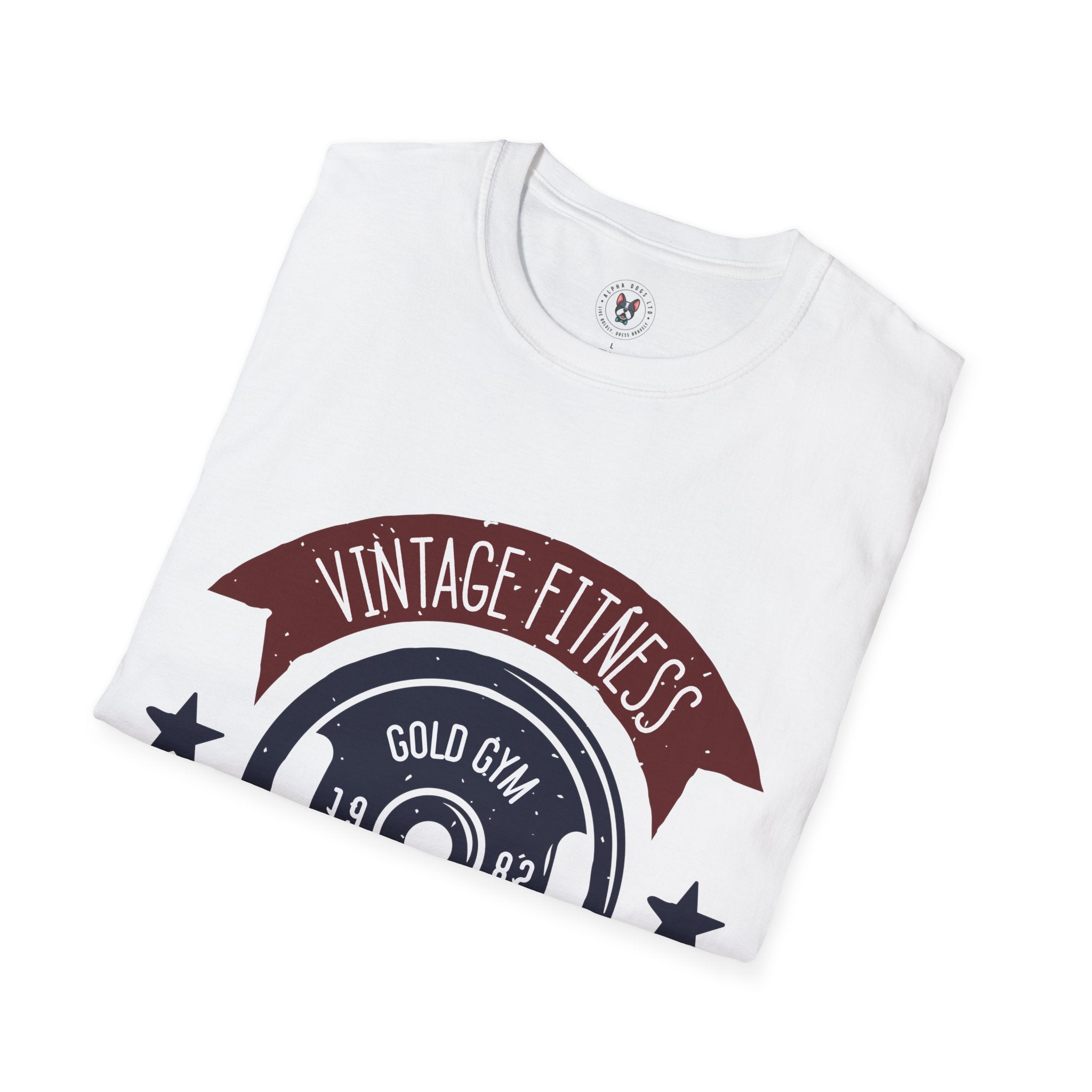 "Vintage Fitness Retro Gym Group" Unisex Soft style T-Shirt