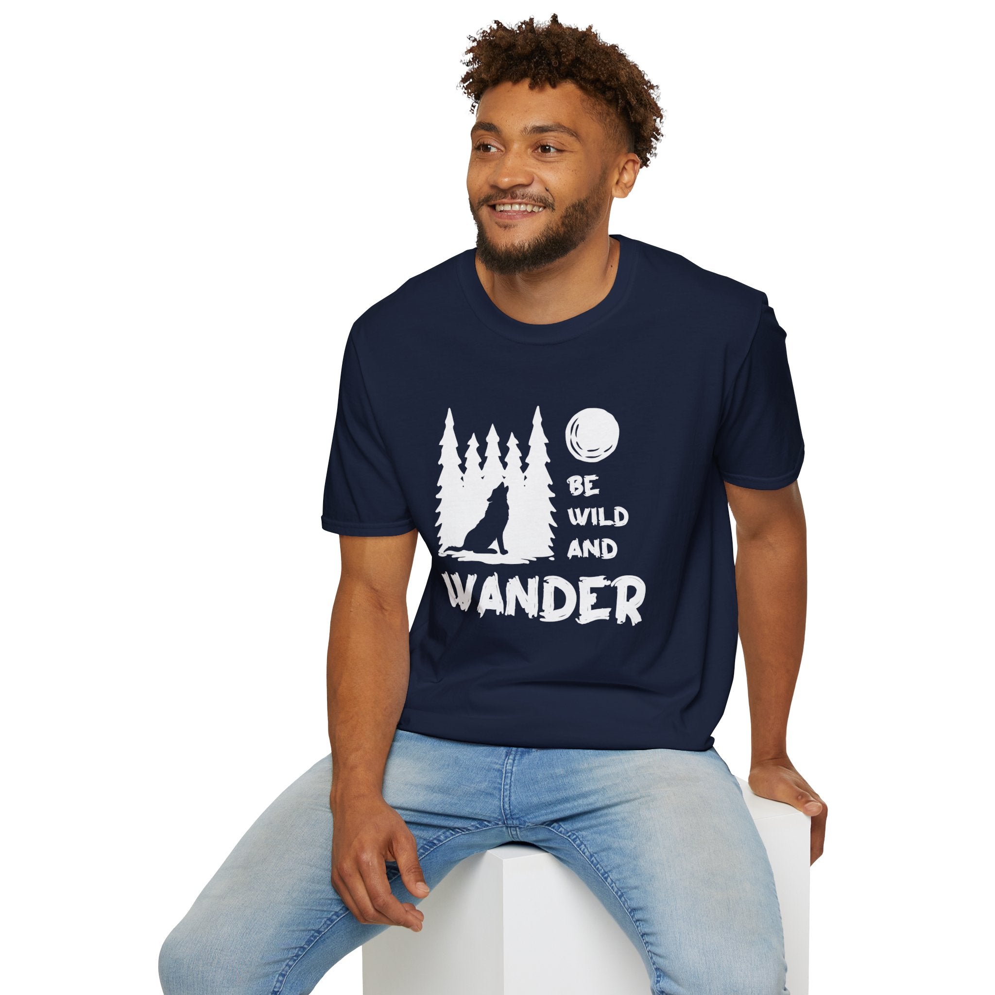 "Be WildAnd Wander" Unisex Softstyle T-Shirt