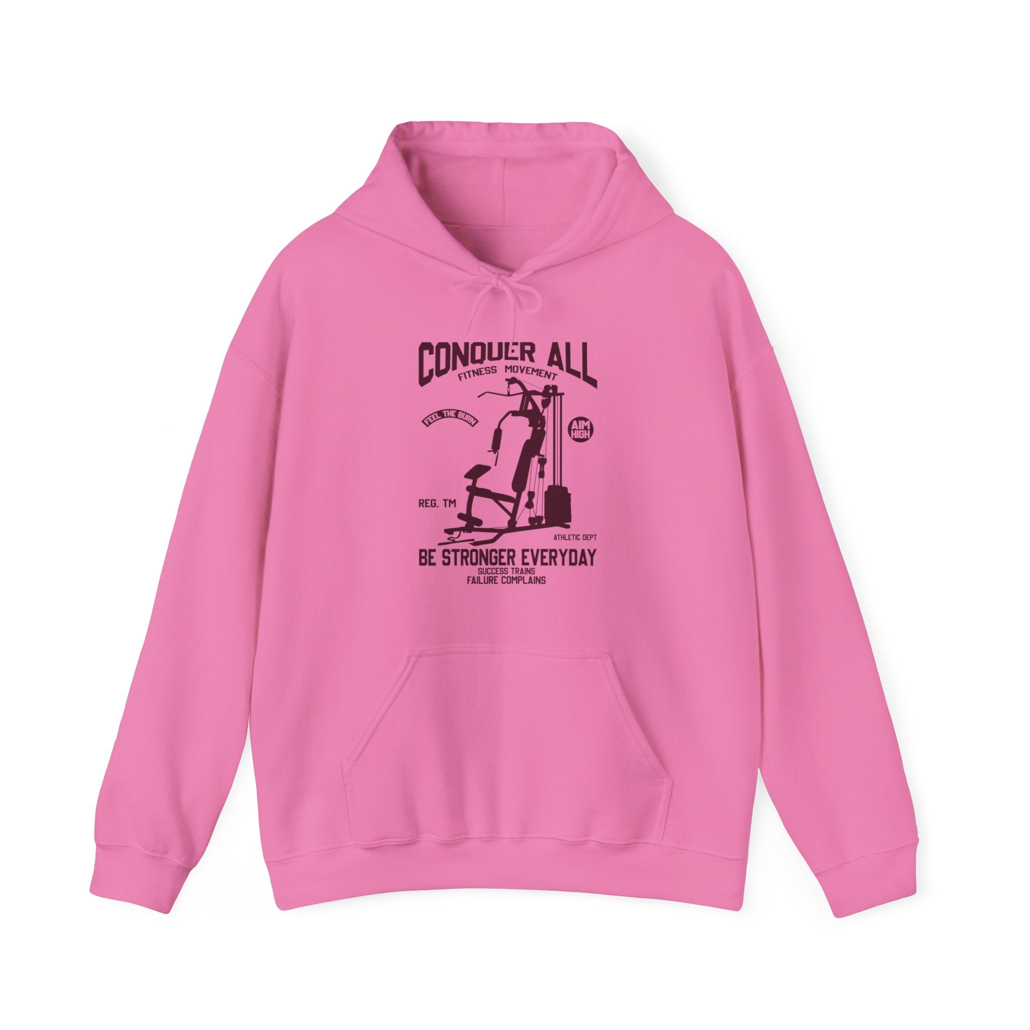 "Conquer All Be Stronger Everyday" Unisex Heavy Blend™ Hooded Sweatshirt