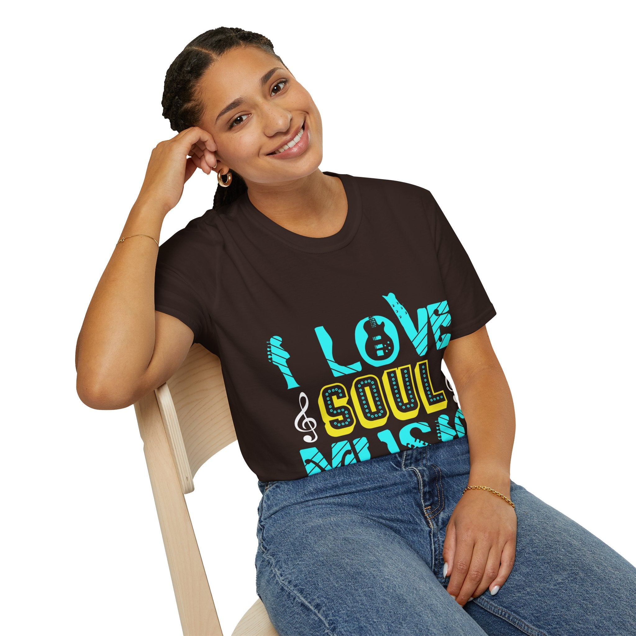 "I Love Soul Music" Unisex Soft style T-Shirt