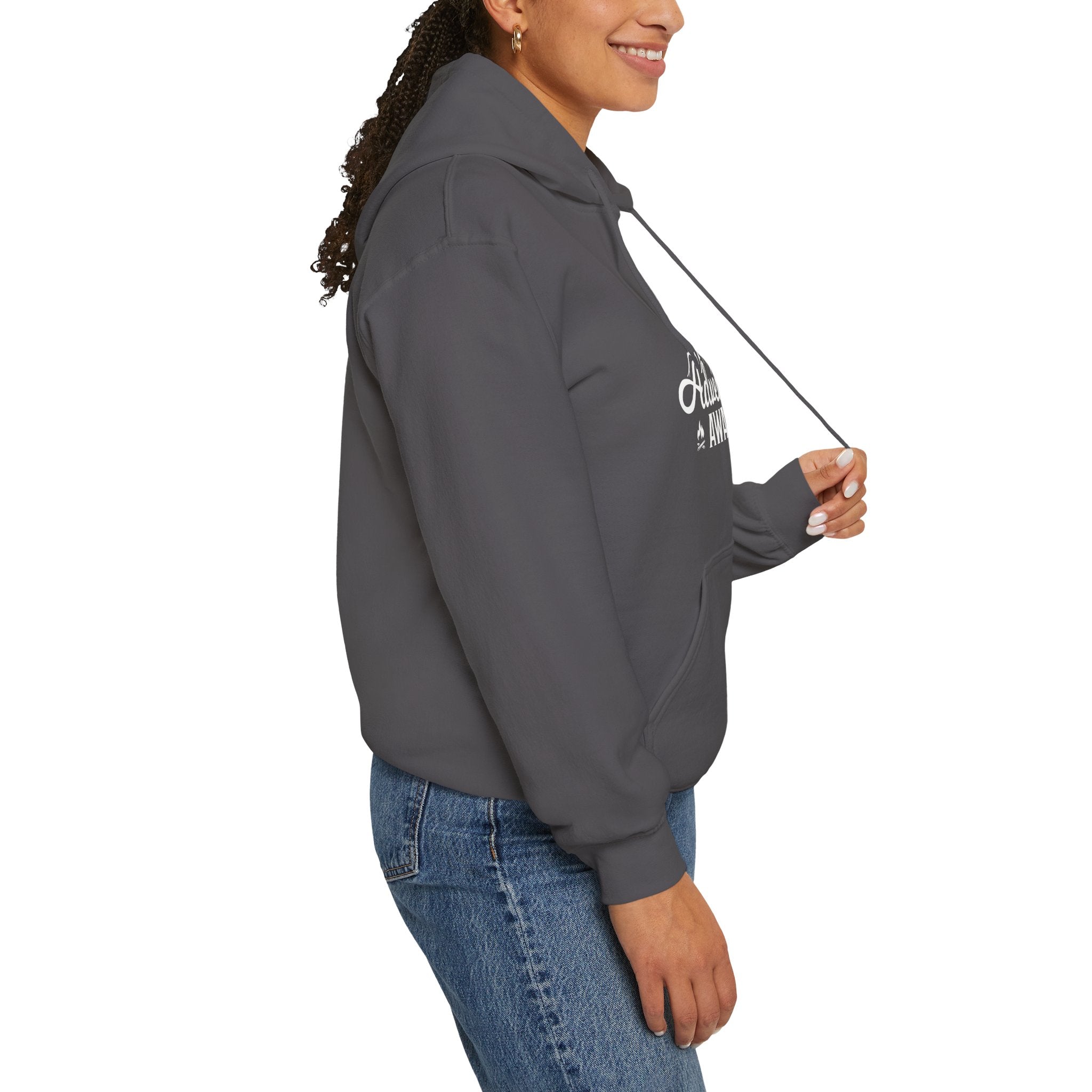 "Adventure Awaits" Unisex Heavy Blend™ Hooded Sweatshirt