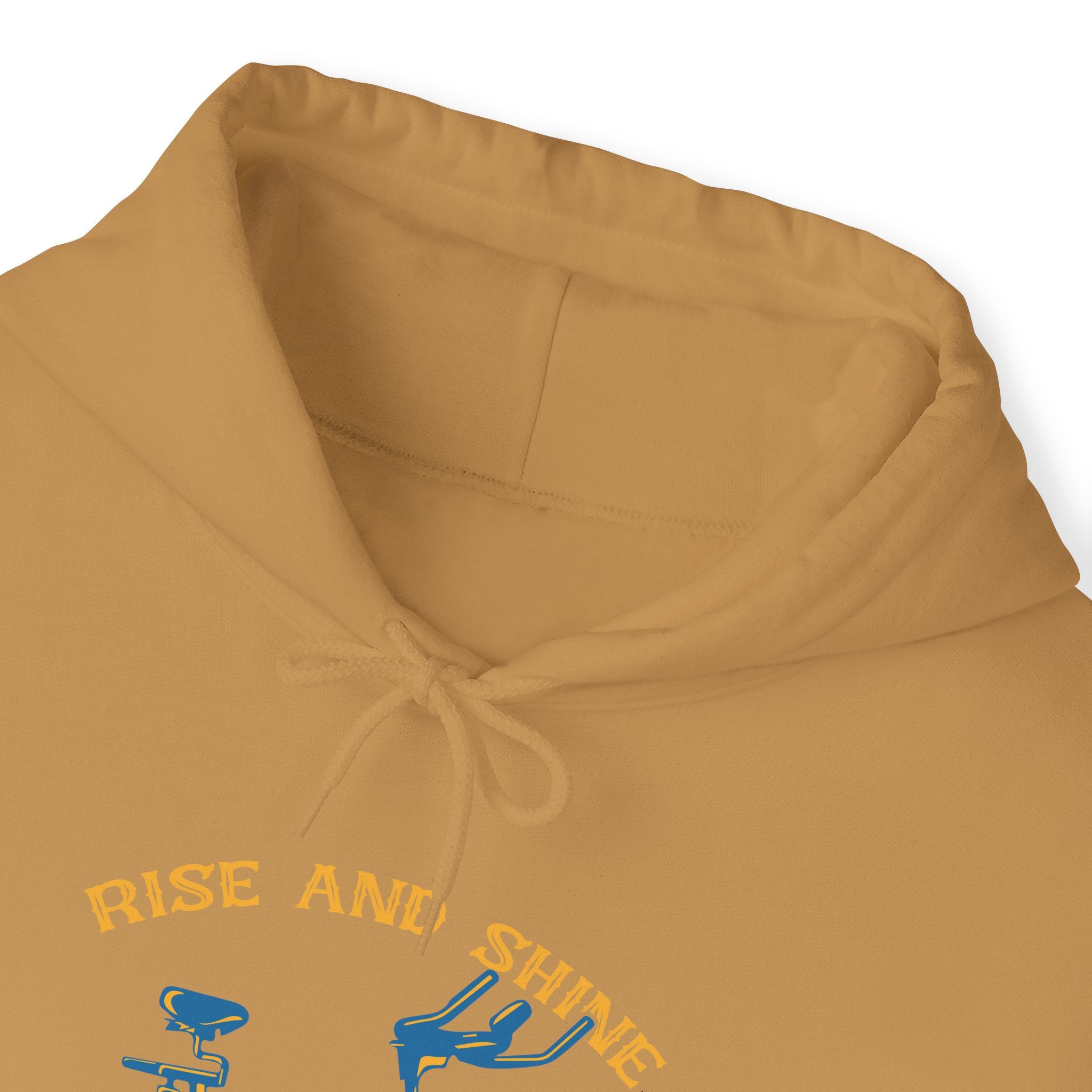 "Rise And Shine Workout Time" Unisex Heavy Blend™ Hooded Sweatshirt