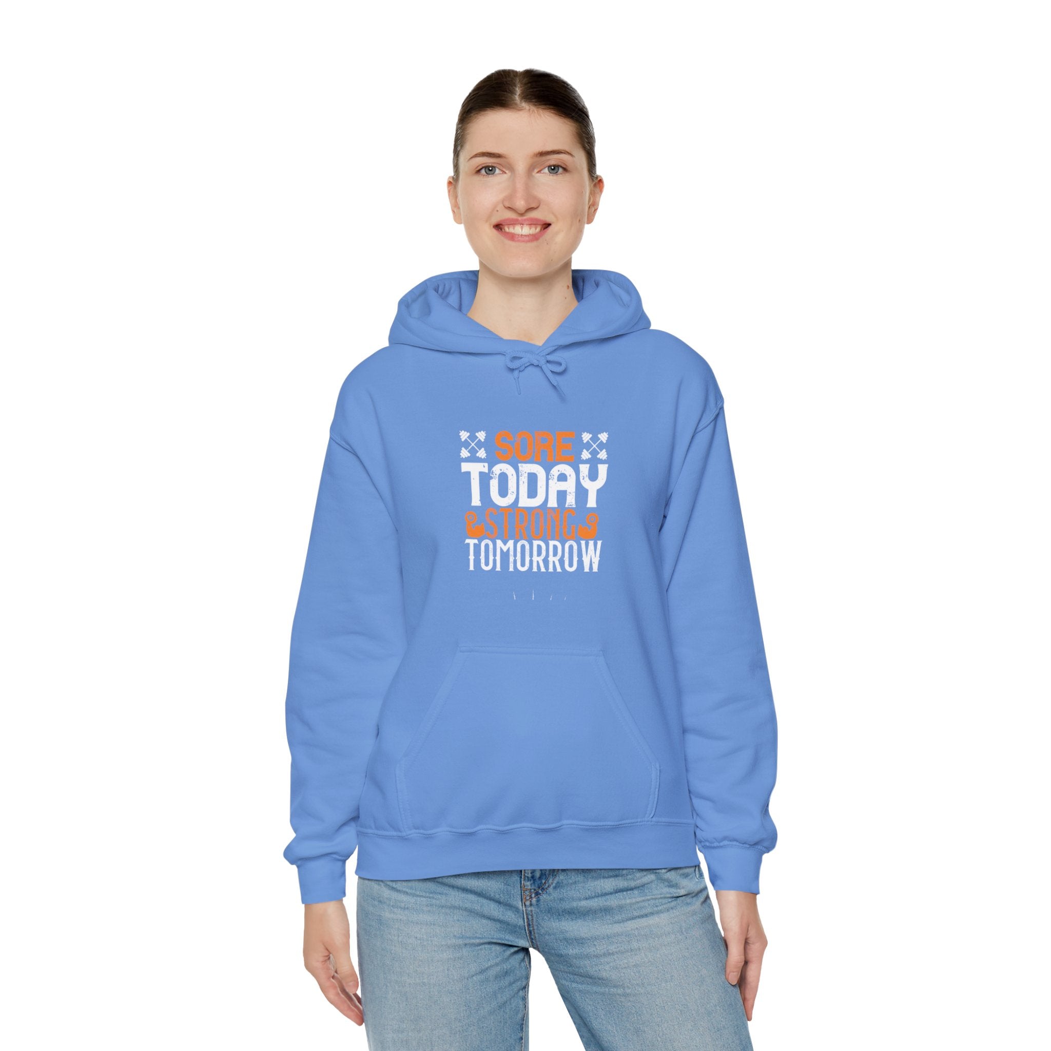 "Sore Today  StrongTomorrow" Unisex Heavy Blend™ Hooded Sweatshirt