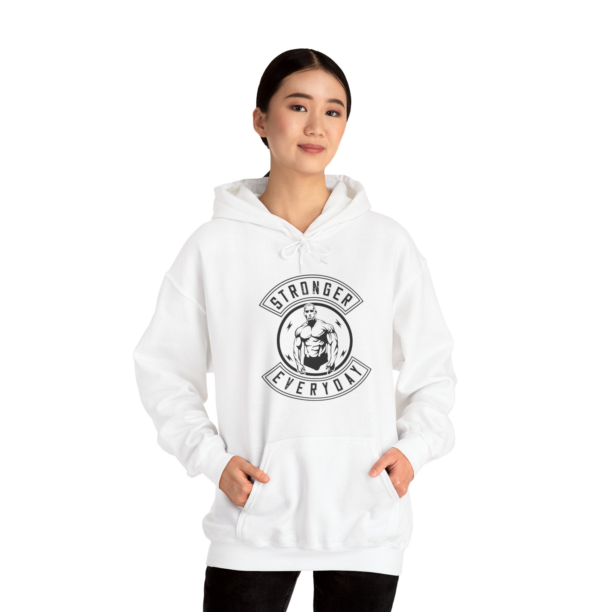 "Stronger Everyday" Unisex Heavy Blend™ Hooded Sweatshirt