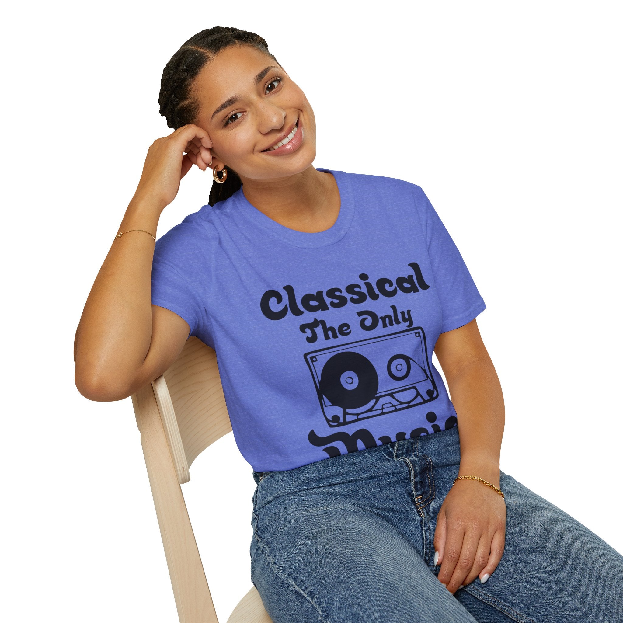 "Classical The Only Music That Matters" Unisex Soft style T-Shirt