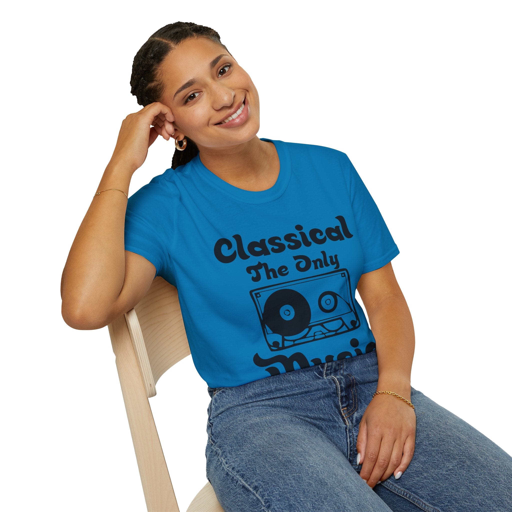 "Classical The Only Music That Matters" Unisex Soft style T-Shirt