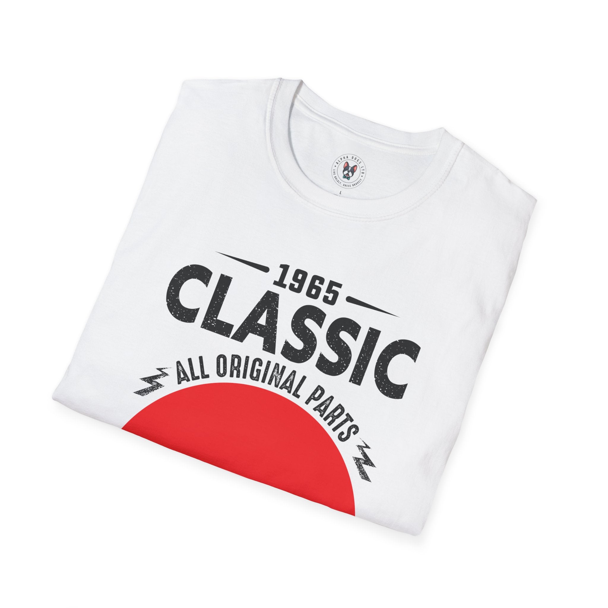 "CLASSIC ALL ORIGINAL PARTS LIMITED EDITION" Unisex Soft style T-Shirt