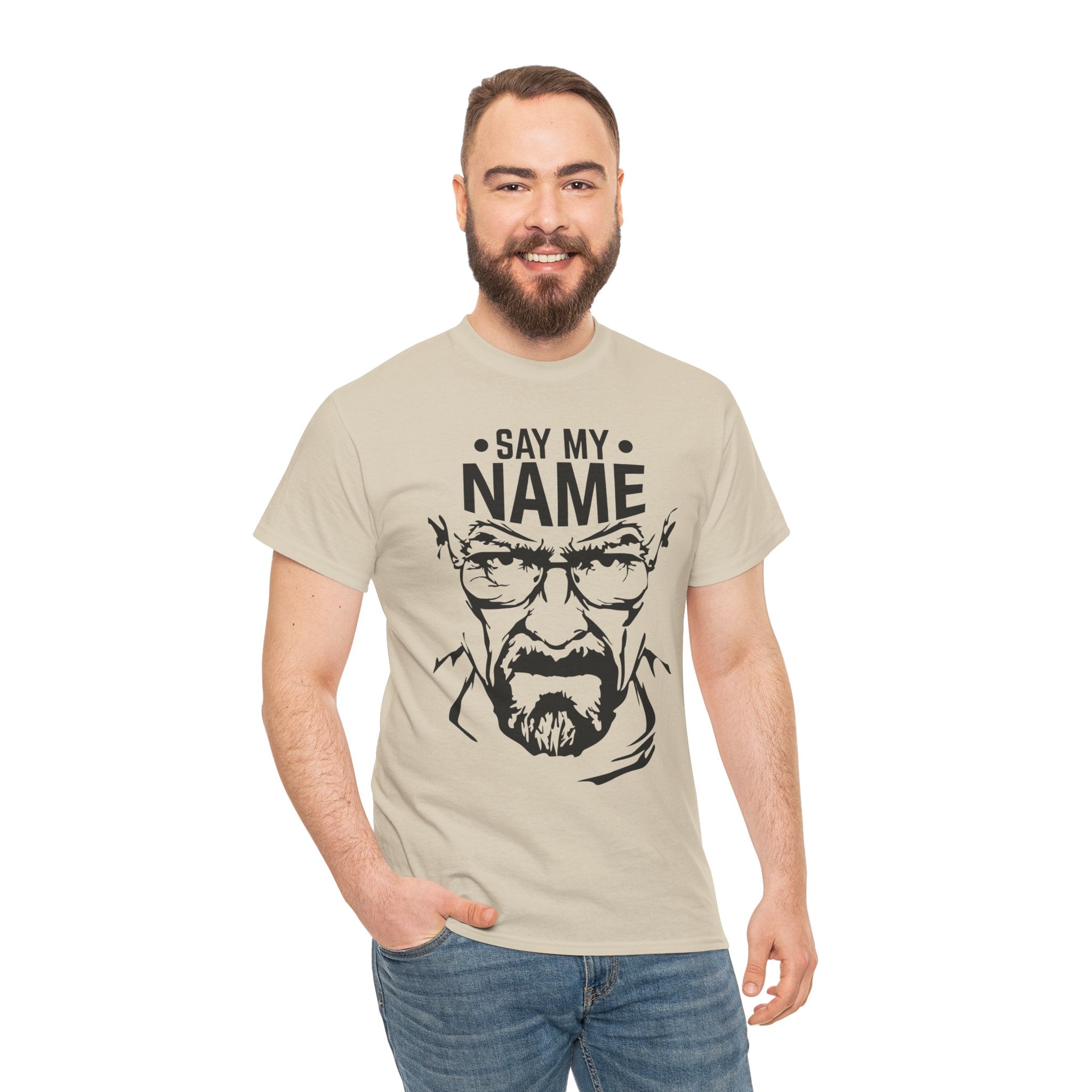 "Say My Name" Breaking Bad Unisex Heavy Cotton Tee