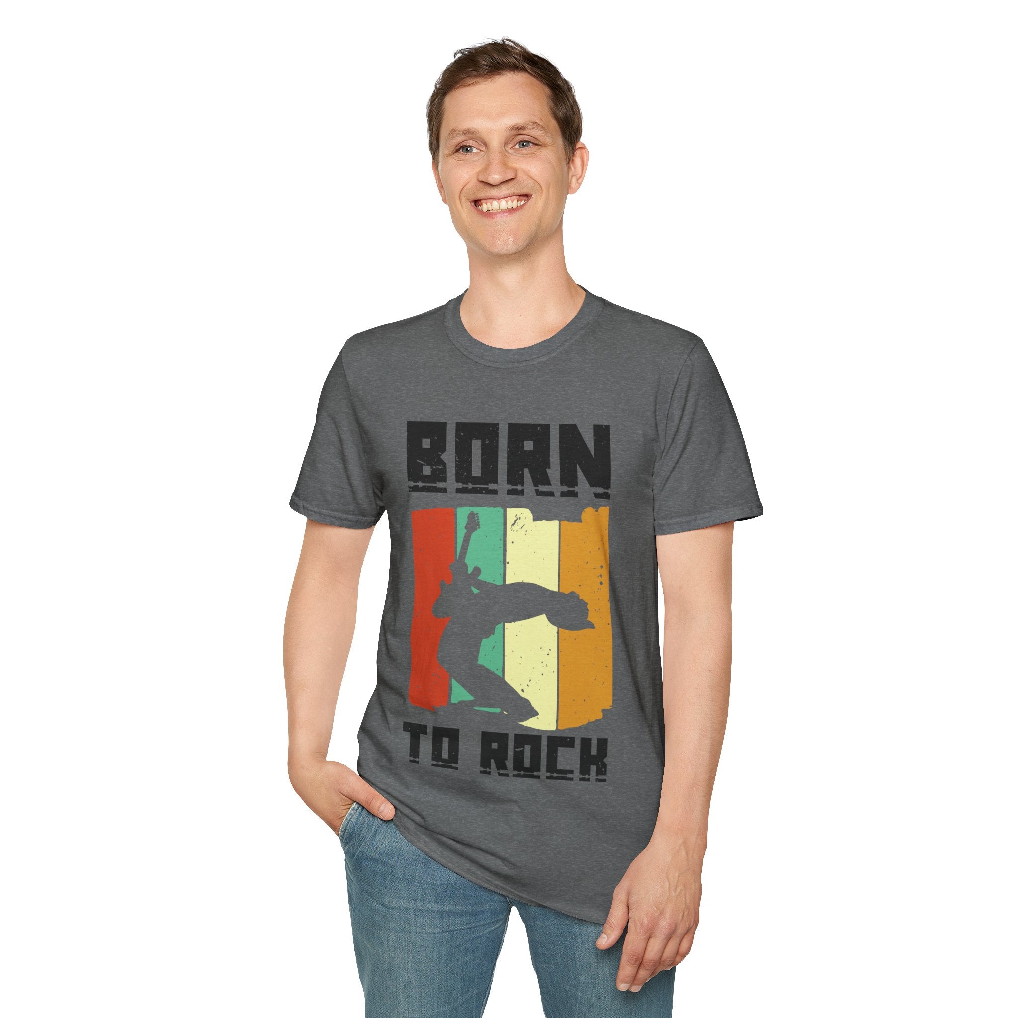 "Born To Rock"  Unisex Soft style T-Shirt