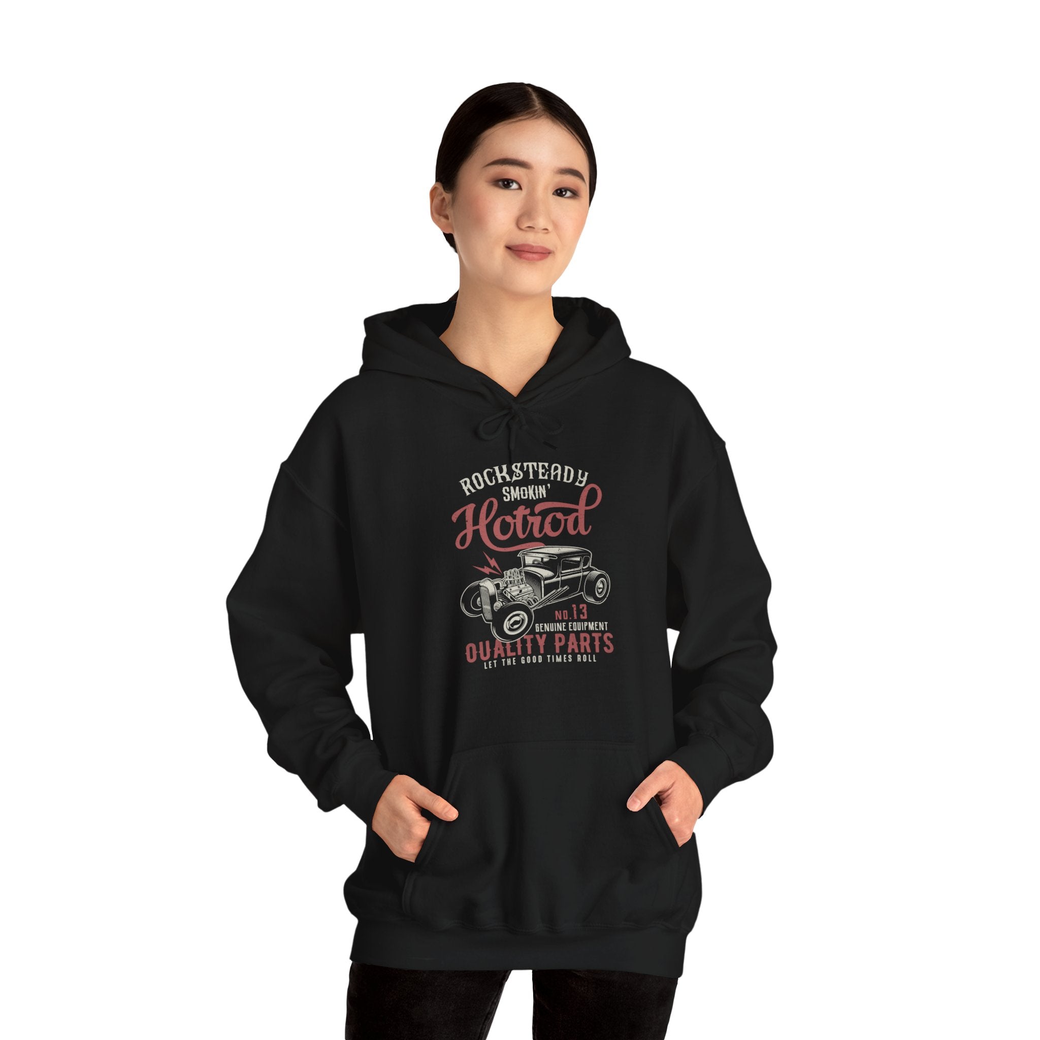 "HOTROD QUALITY PARTS" Unisex Heavy Blend™ Hooded Sweatshirt