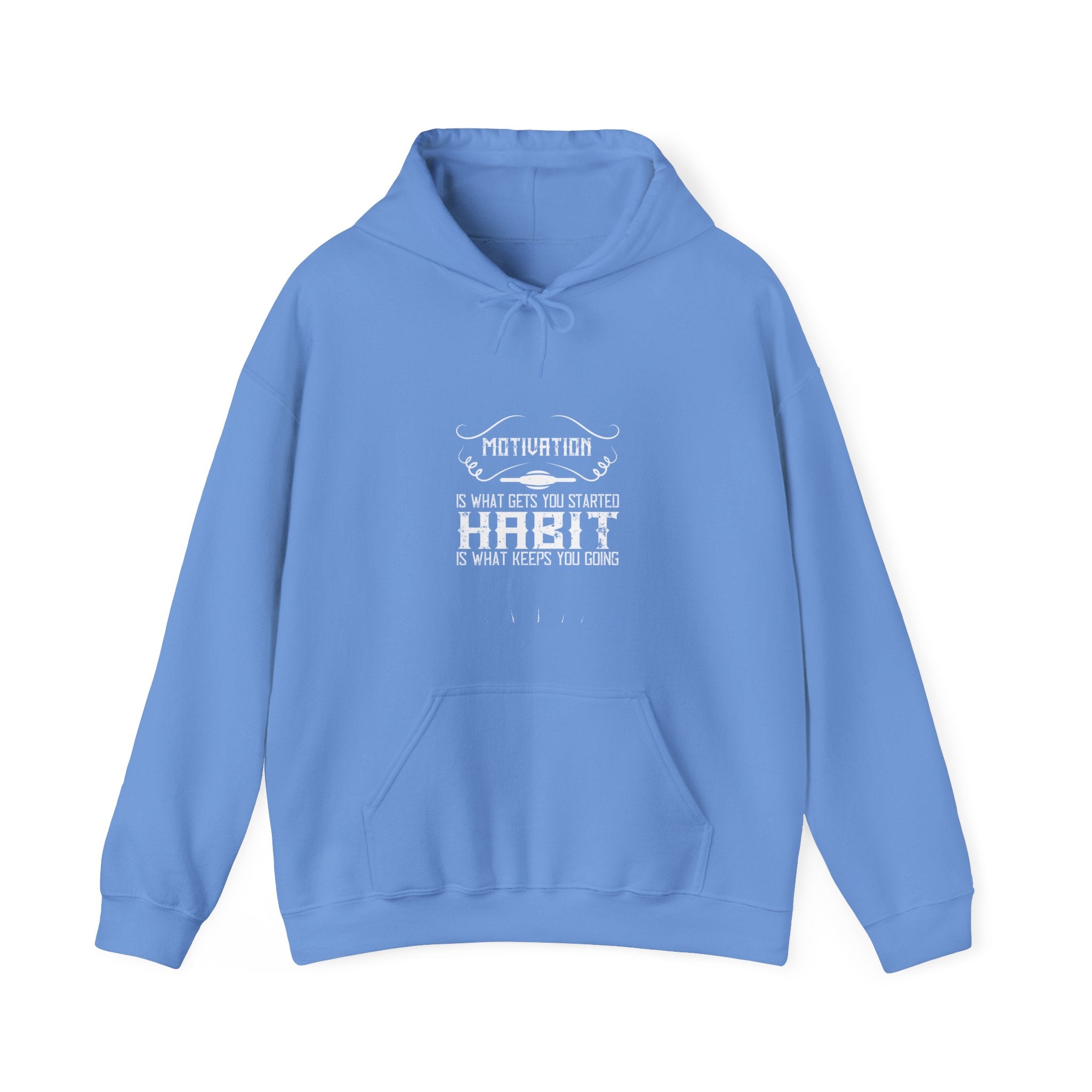 "Habit Is What Keeps You Going" Unisex Heavy Blend™ Hooded Sweatshirt