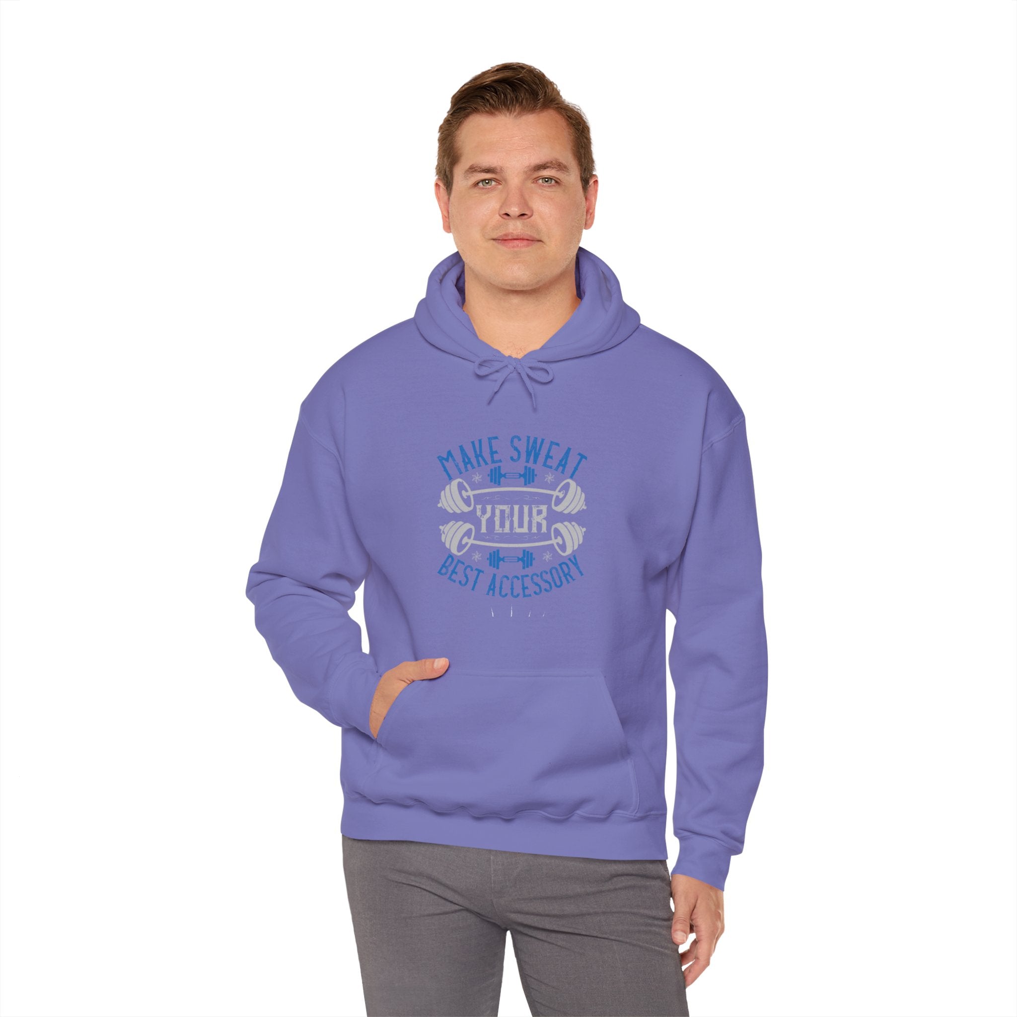 "Make Sweat Your Best Accessory" Unisex Heavy Blend™ Hooded Sweatshirt