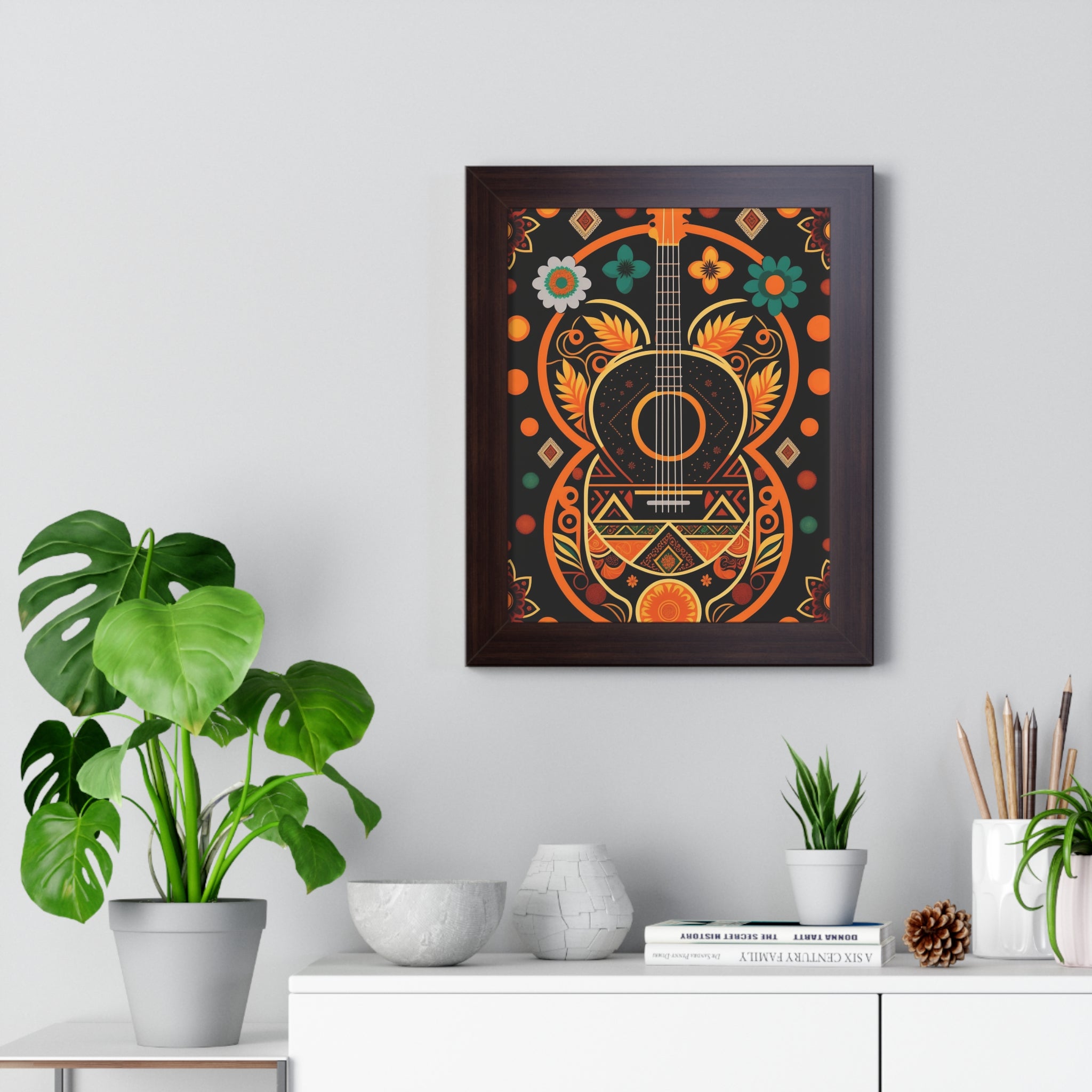 "BOHO" Framed Vertical Poster