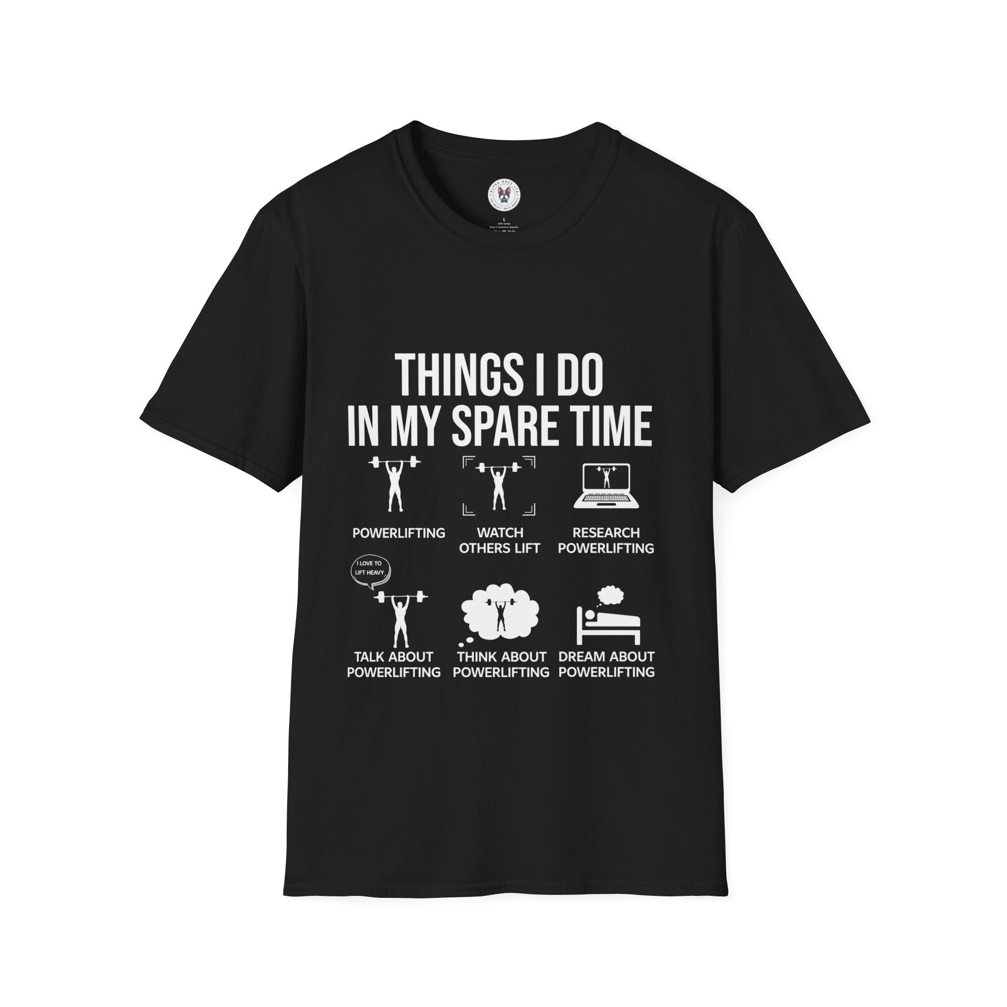 "Things I Do In My Spare Time"  Unisex Soft style T-Shirt