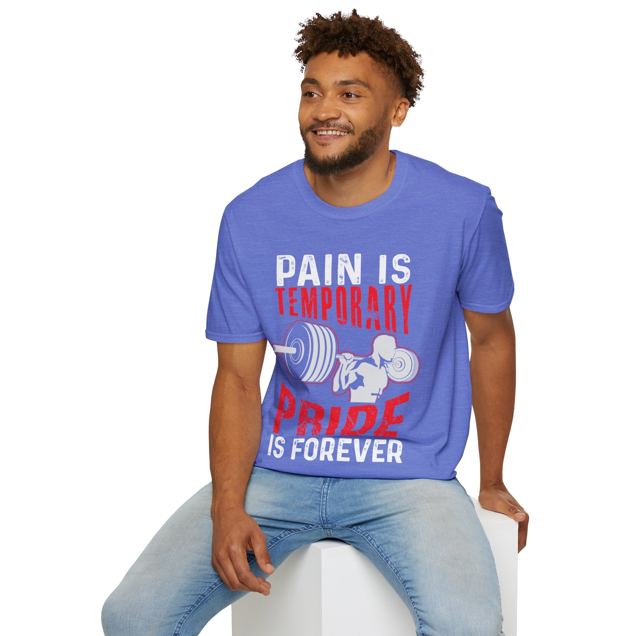 "Pain Is Temporary Pride Is Forever" Unisex Soft Style T-Shirt