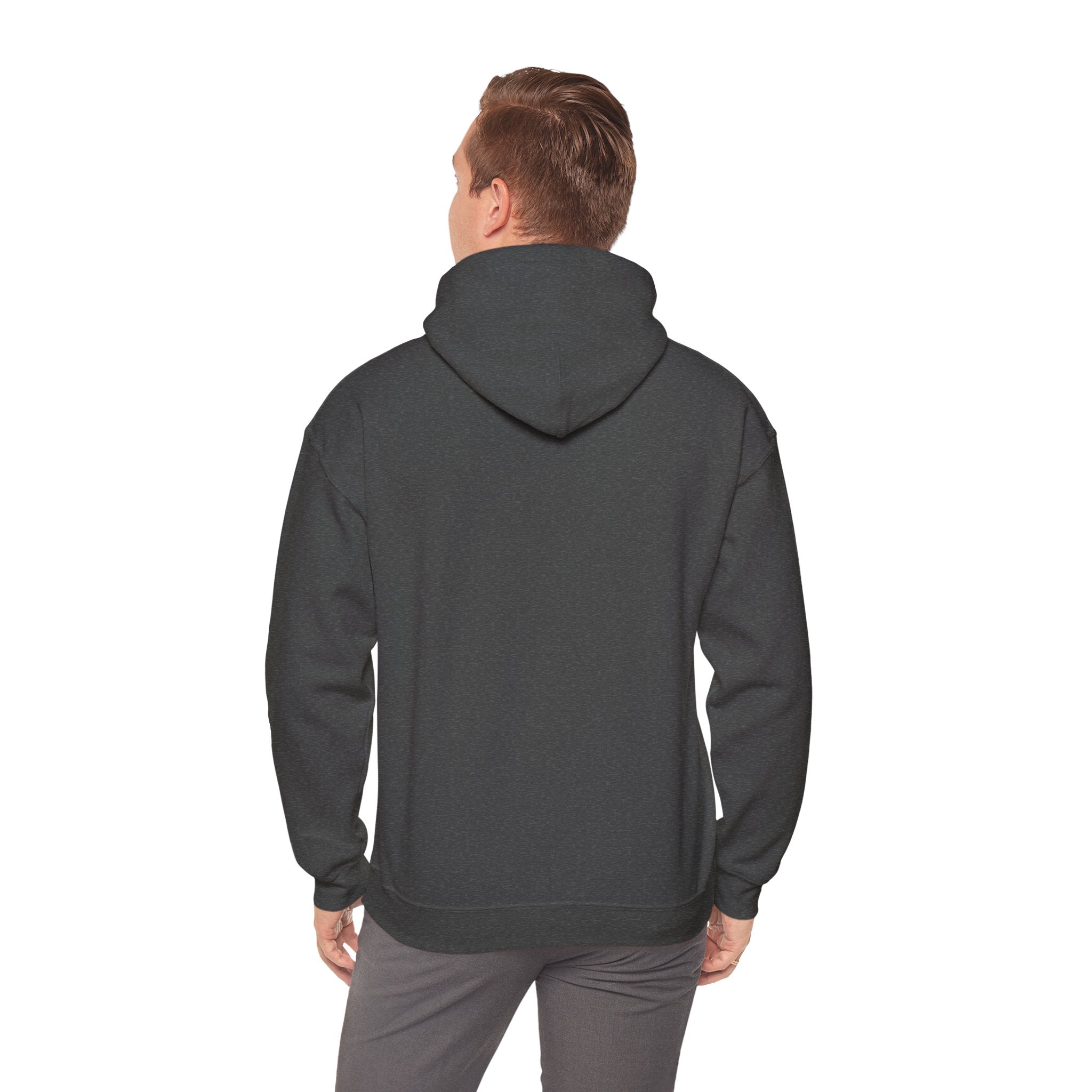 "The successful warrior is the average man, with laser-like focus" Unisex Heavy Blend™ Hooded Sweatshirt