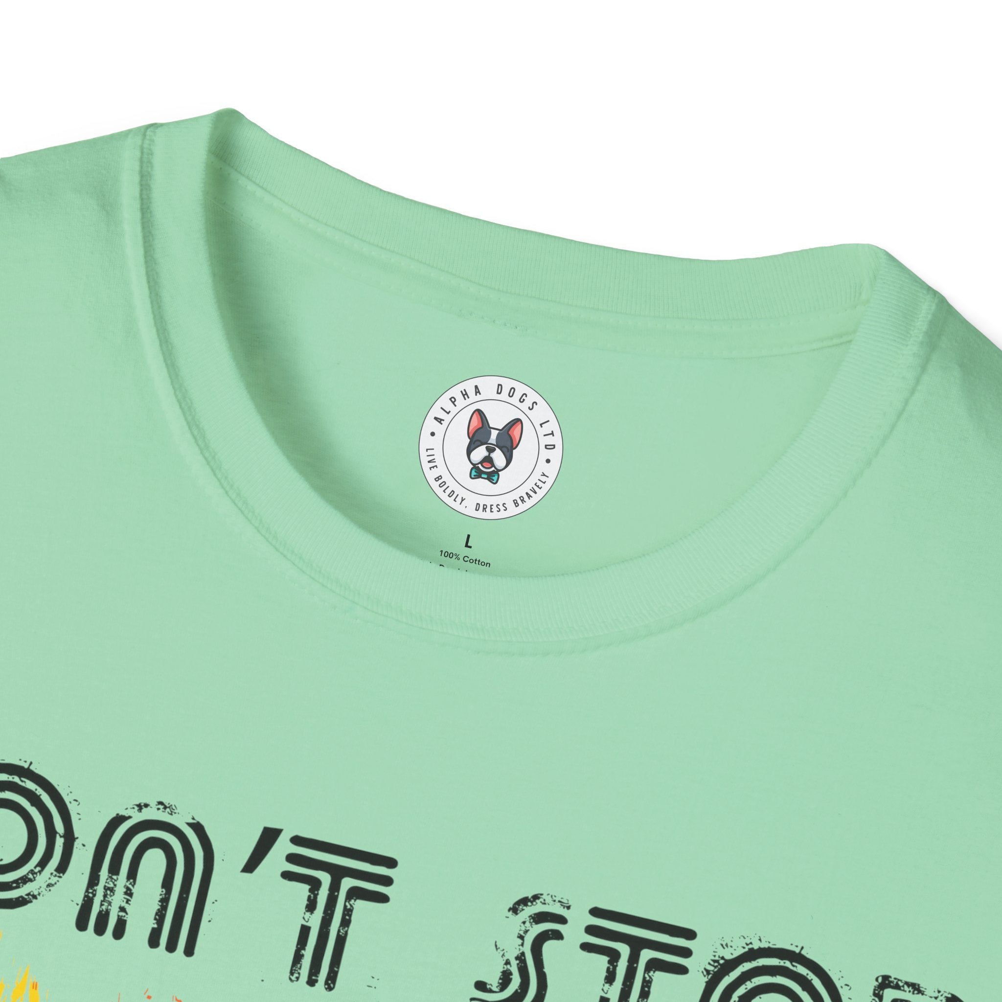 "Don't Stop the Music" Unisex Soft style T-Shirt