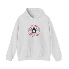 "All ProgressTakes Place Outside Of Comfort Zone" Unisex Heavy Blend™ Hooded Sweatshirt