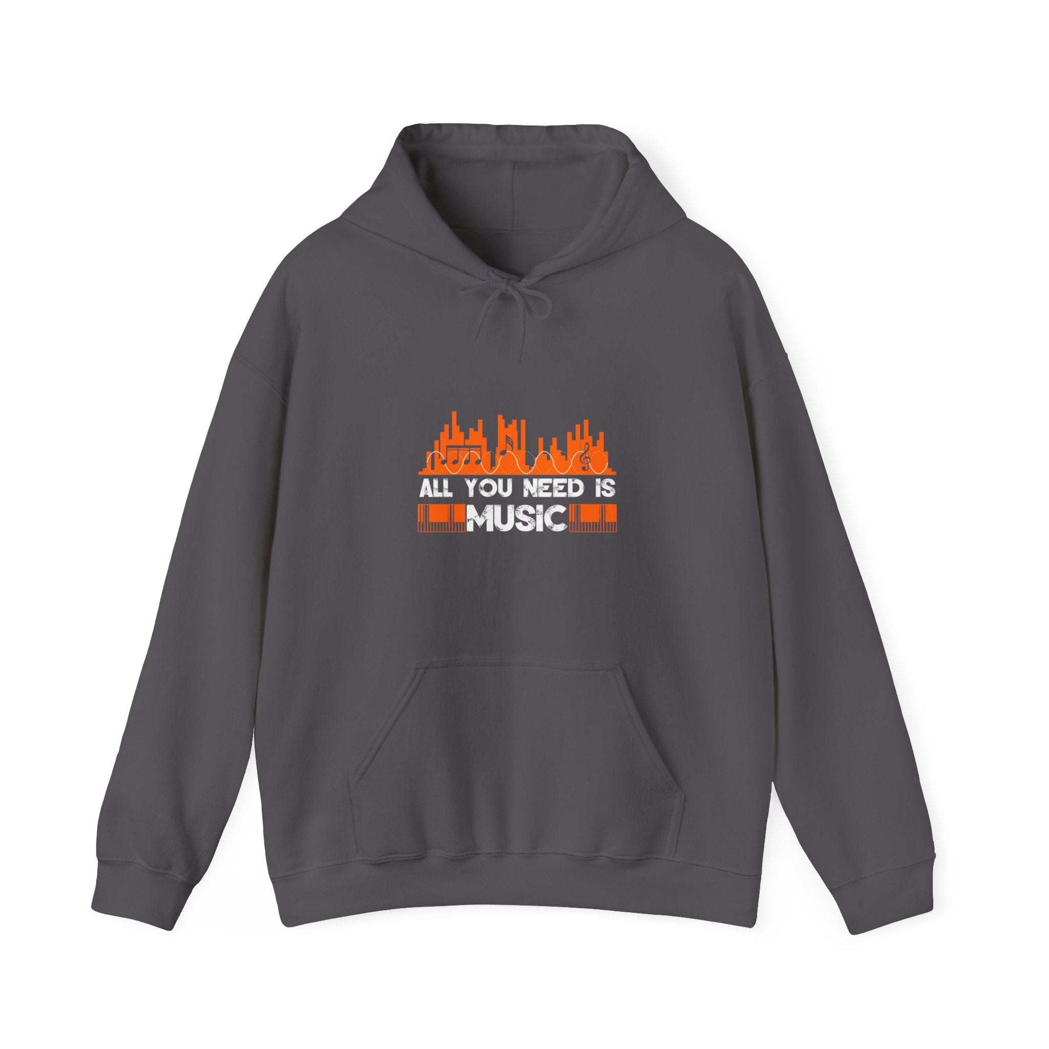 "All You Need Is Music" Unisex Heavy Blend™ Hooded Sweatshirt