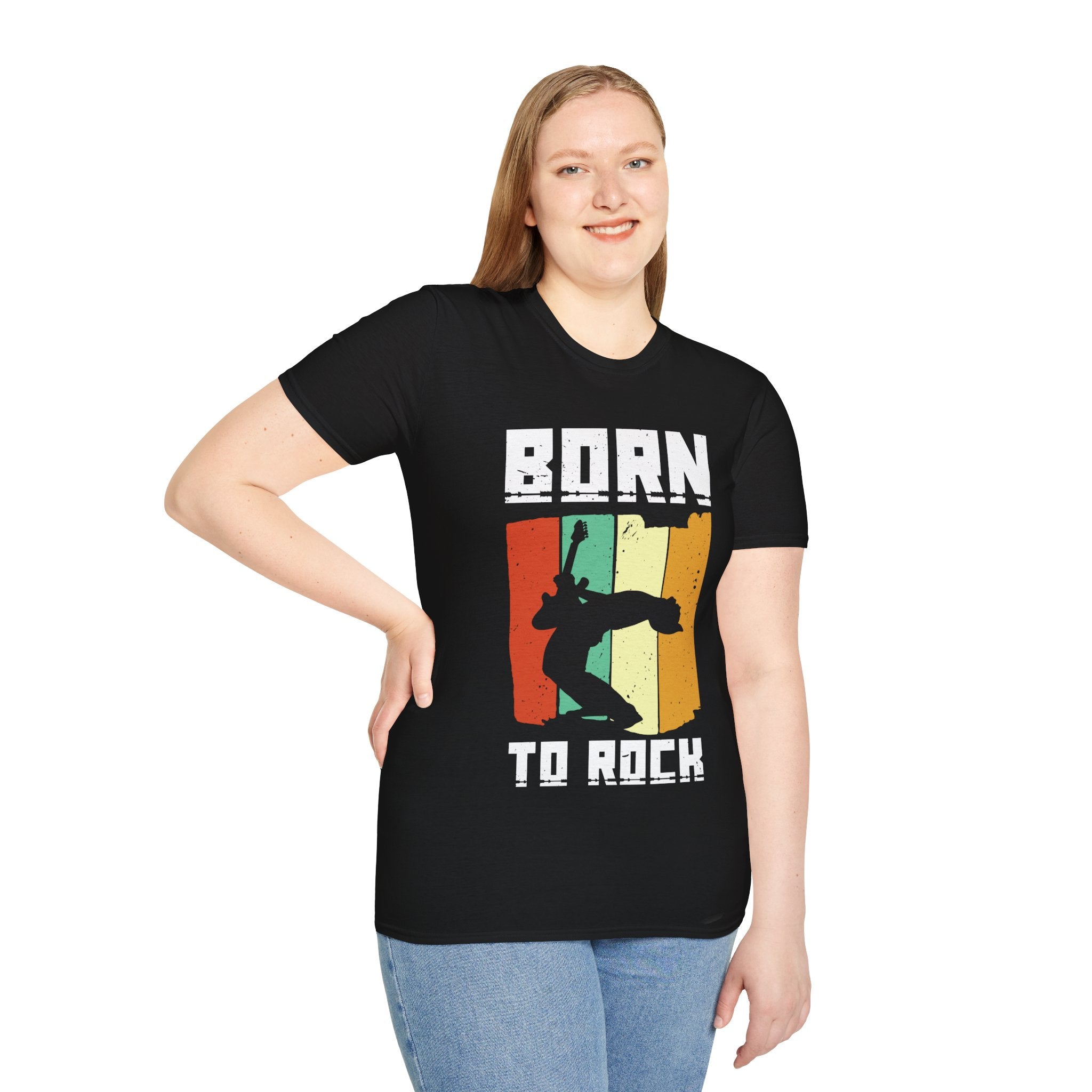 "Born To Rock"  Unisex Soft style T-Shirt