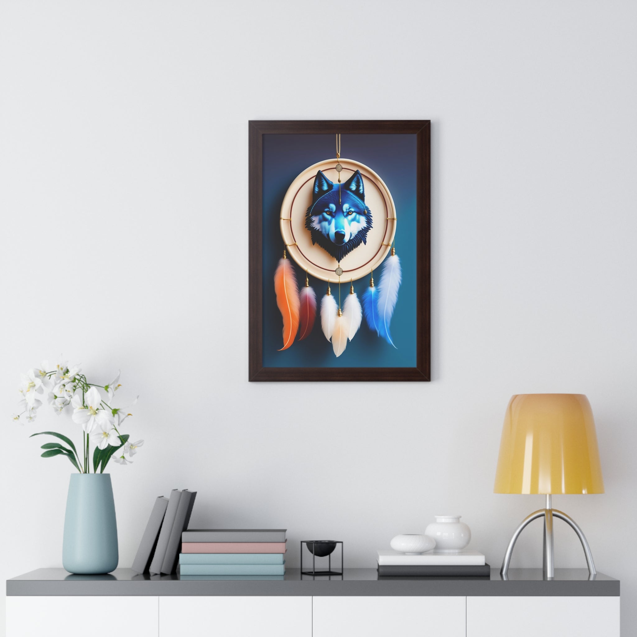 "BOHO" Framed Vertical Poster