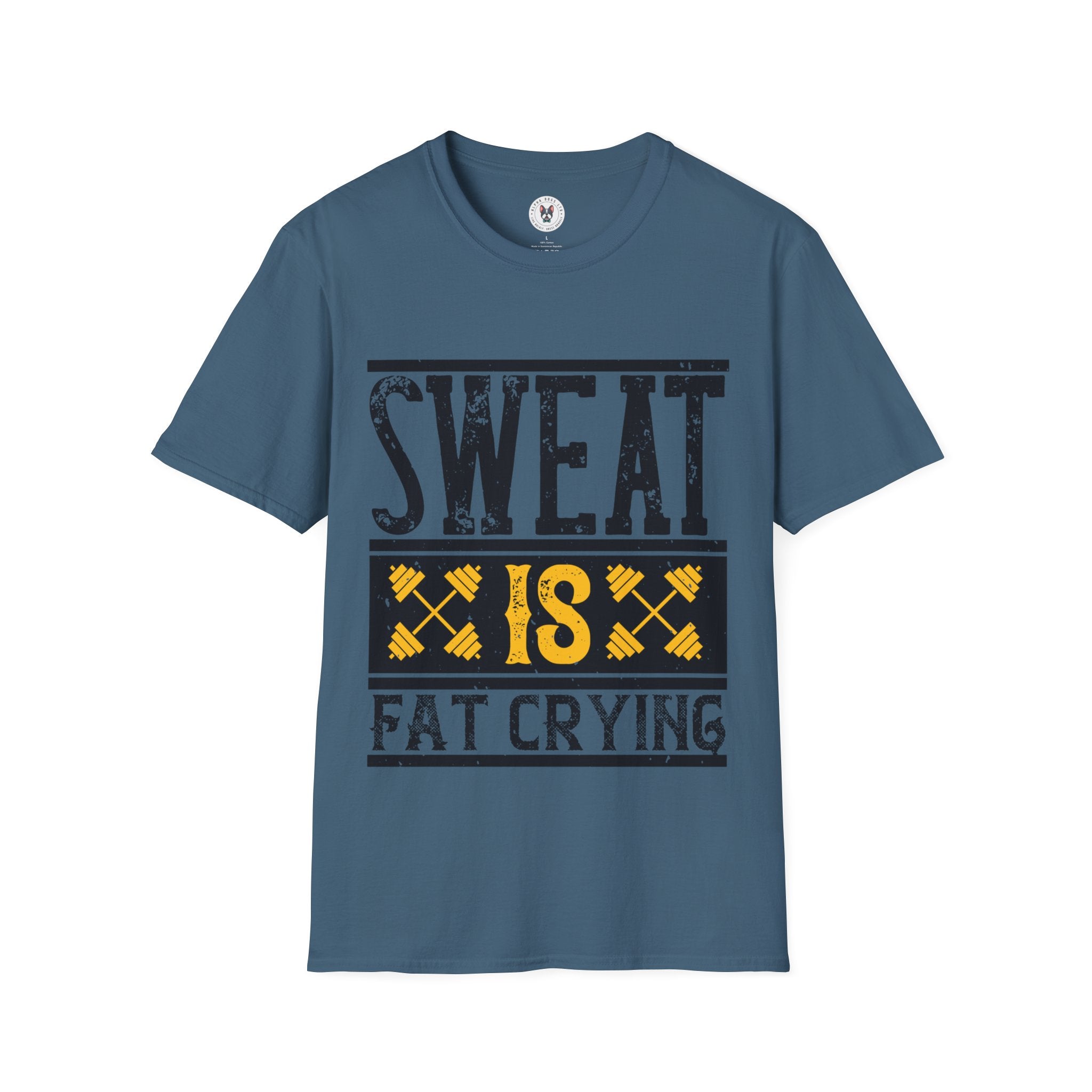 "Sweat Is Fat Crying"  Unisex Soft style T-Shirt