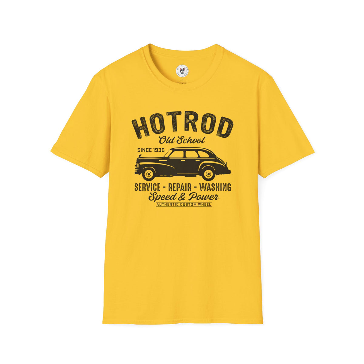 "HOTROD OLD SCHOOL" Unisex Soft style T-Shirt