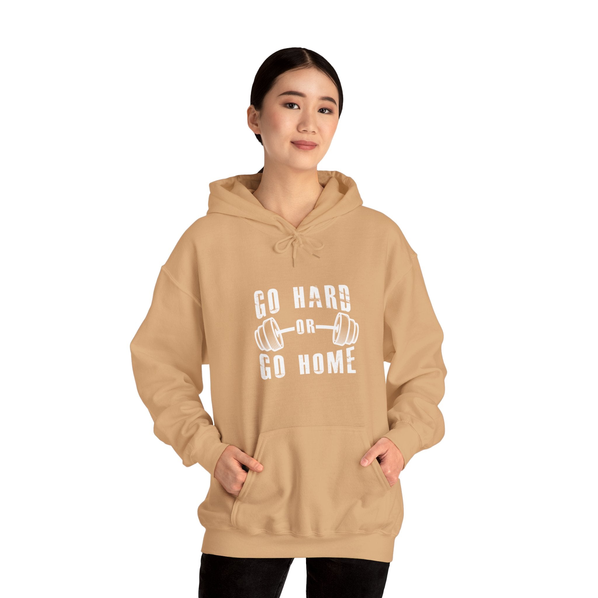 "Go Hard Go Home" Unisex Heavy Blend™ Hooded Sweatshirt