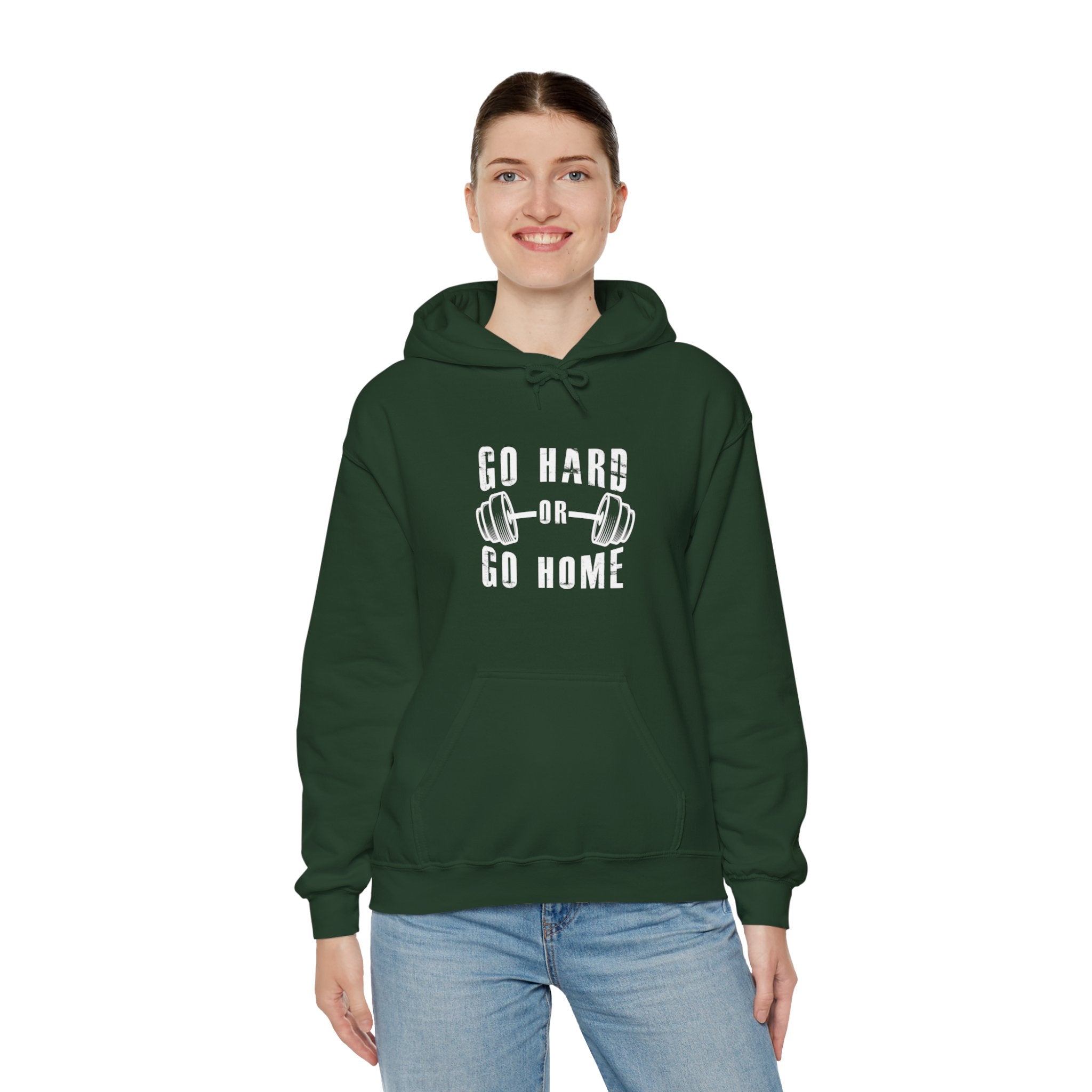 "Go Hard Go Home" Unisex Heavy Blend™ Hooded Sweatshirt