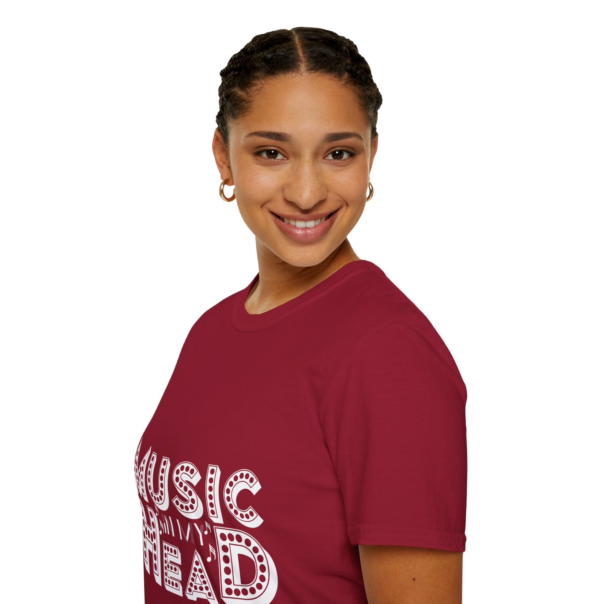 "Music In My Head" Unisex Soft style T-Shirt