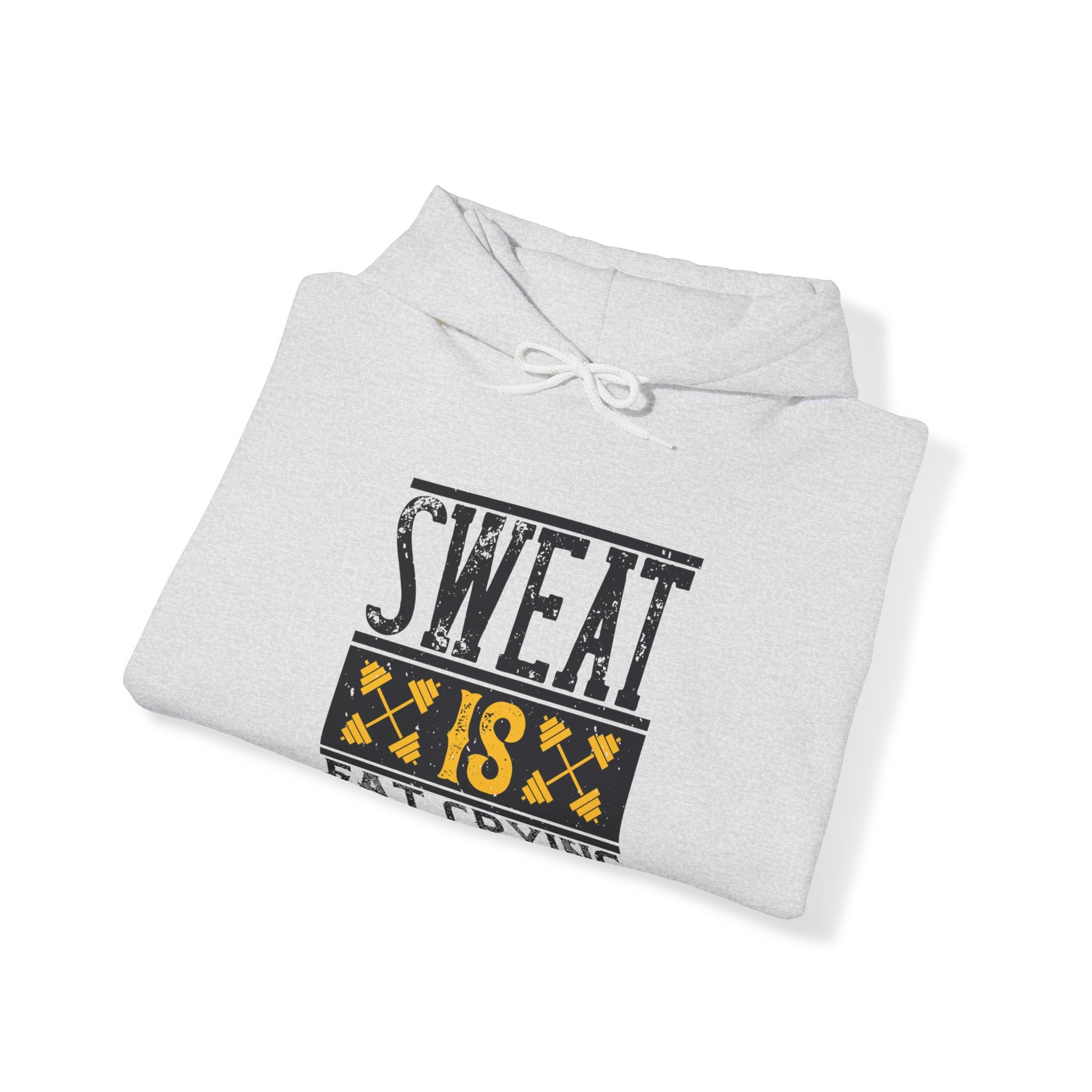 "Sweat Is Fat Crying" Unisex Heavy Blend™ Hooded Sweatshirt