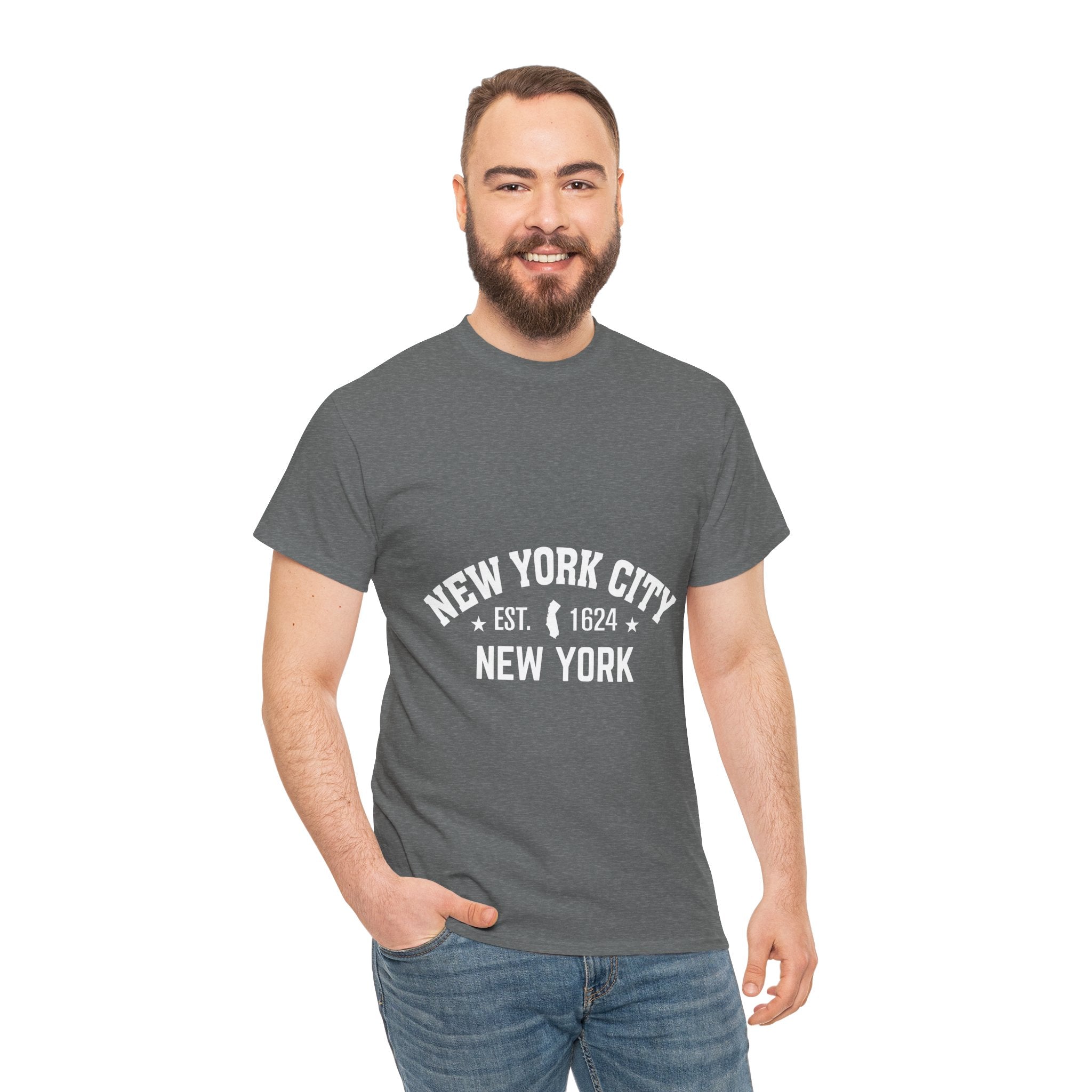 New York City Unisex Heavy Cotton Tee