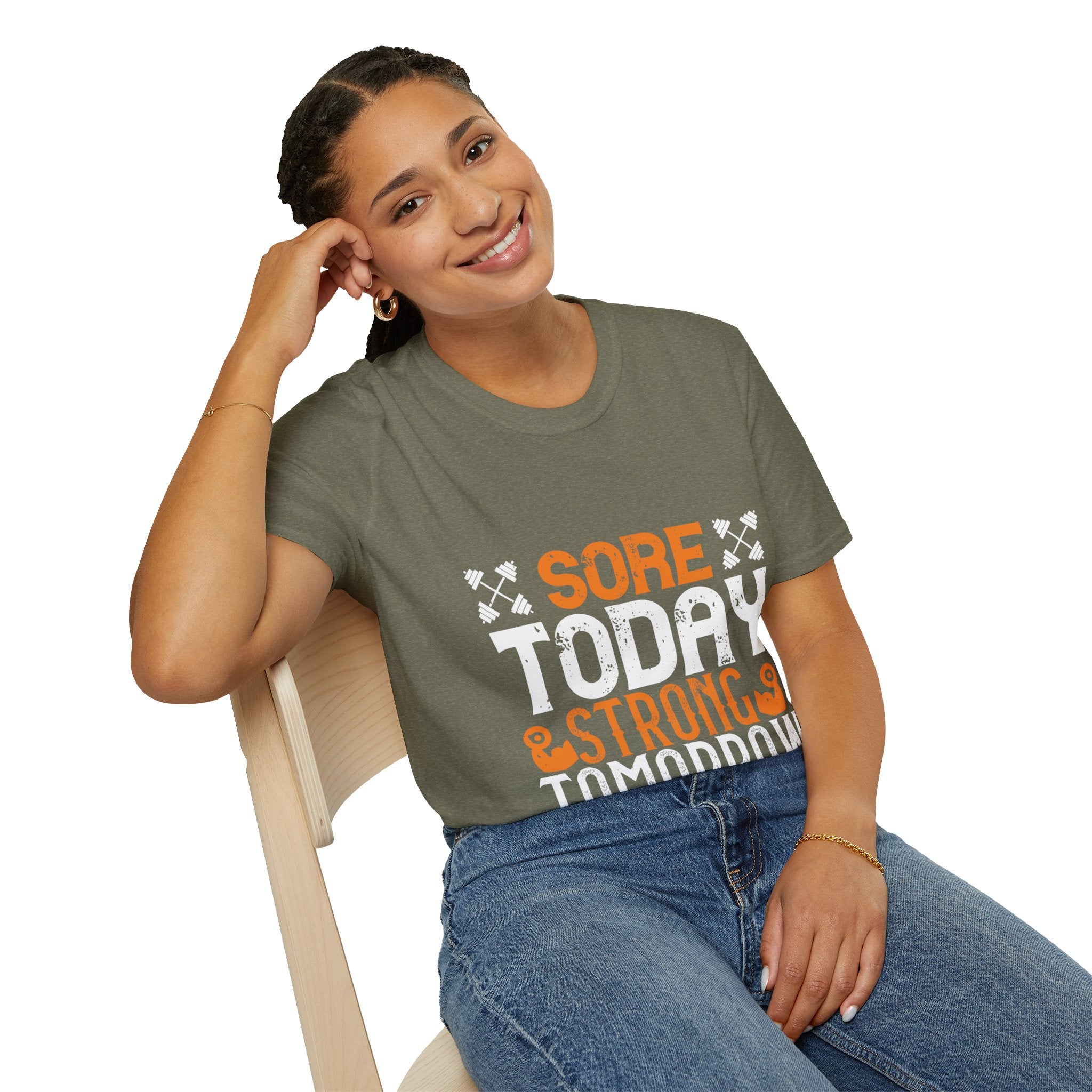 "Sore Today  StrongTomorrow" Unisex Soft style T-Shirt