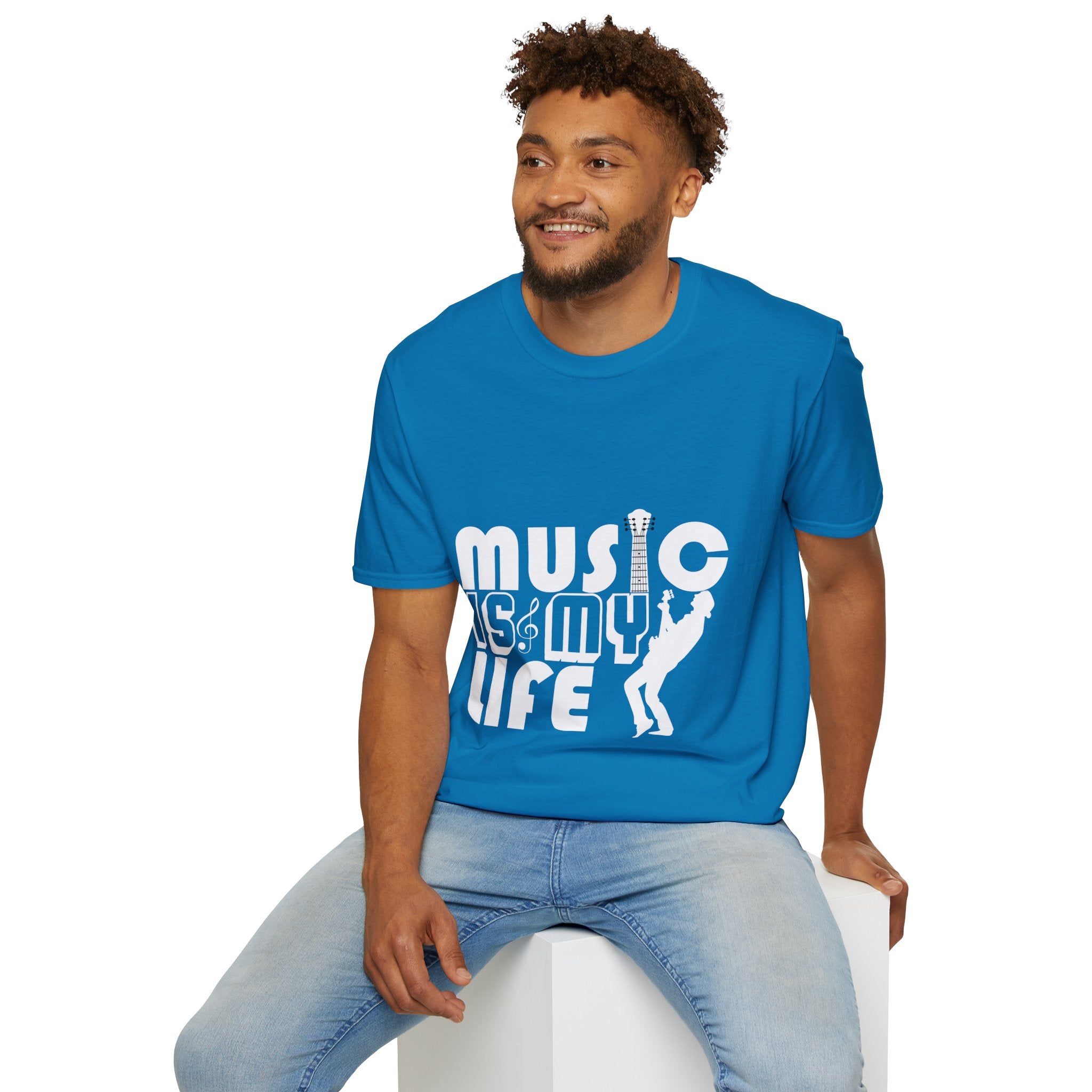 "Music In My Life" Unisex Soft style T-Shirt