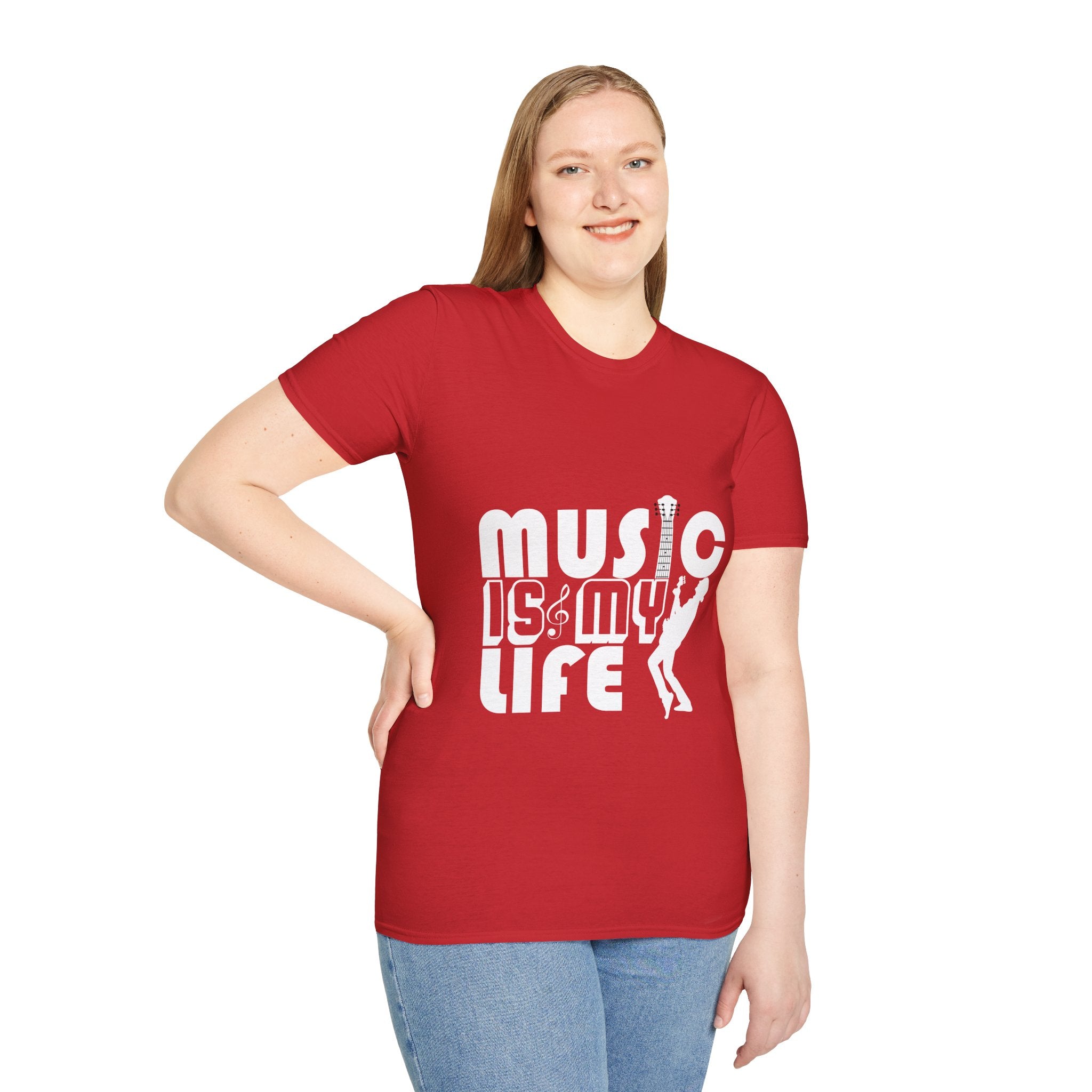 "Music In My Life" Unisex Soft style T-Shirt