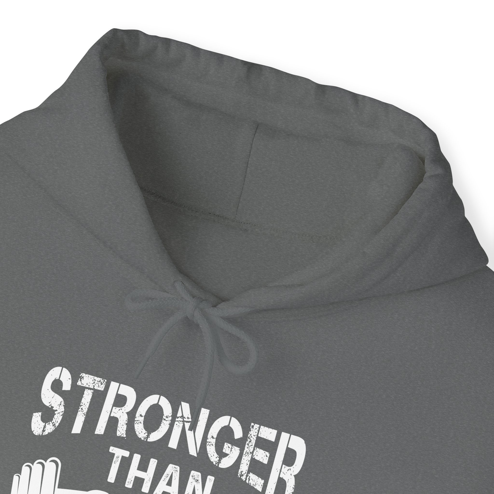 "Stronger Than Your Excuses" Unisex Heavy Blend™ Hooded Sweatshirt