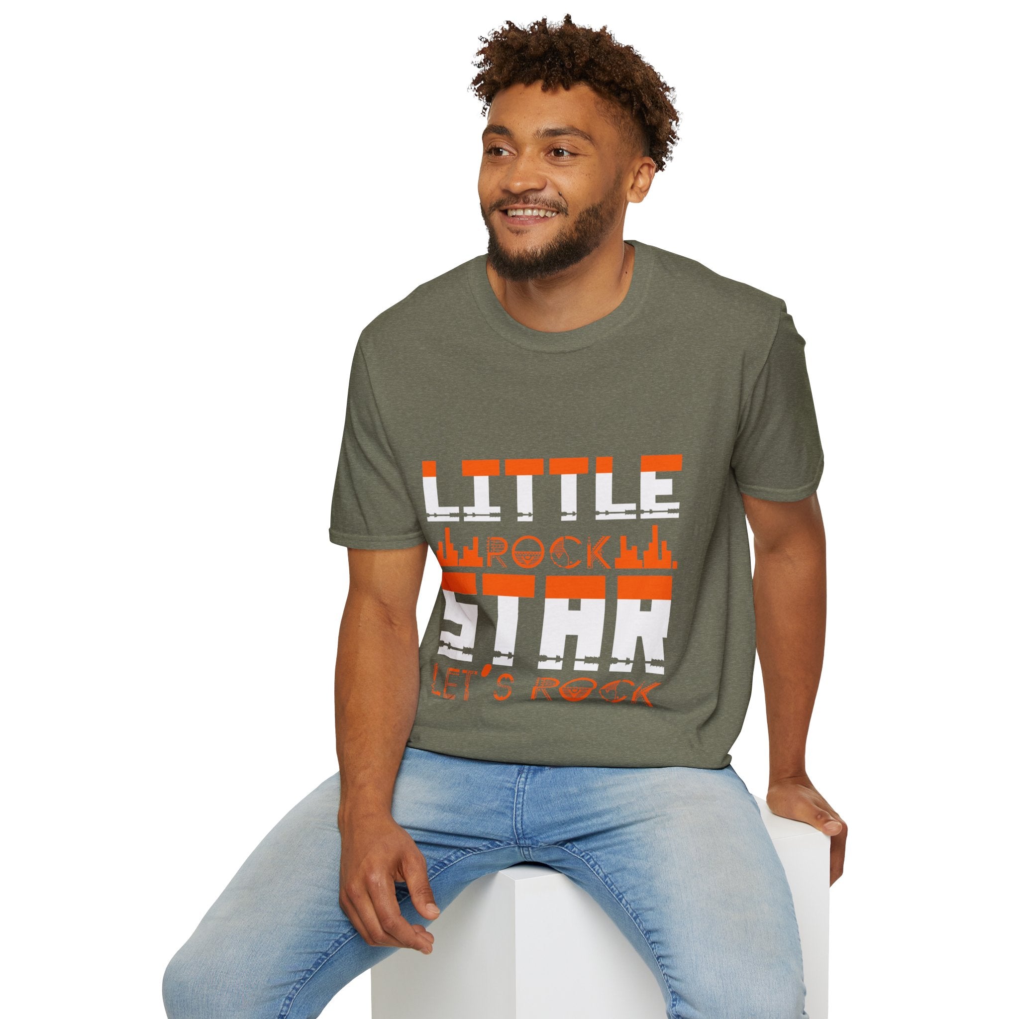 "Little Rock Star Lets Rock" Unisex Soft style T-Shirt