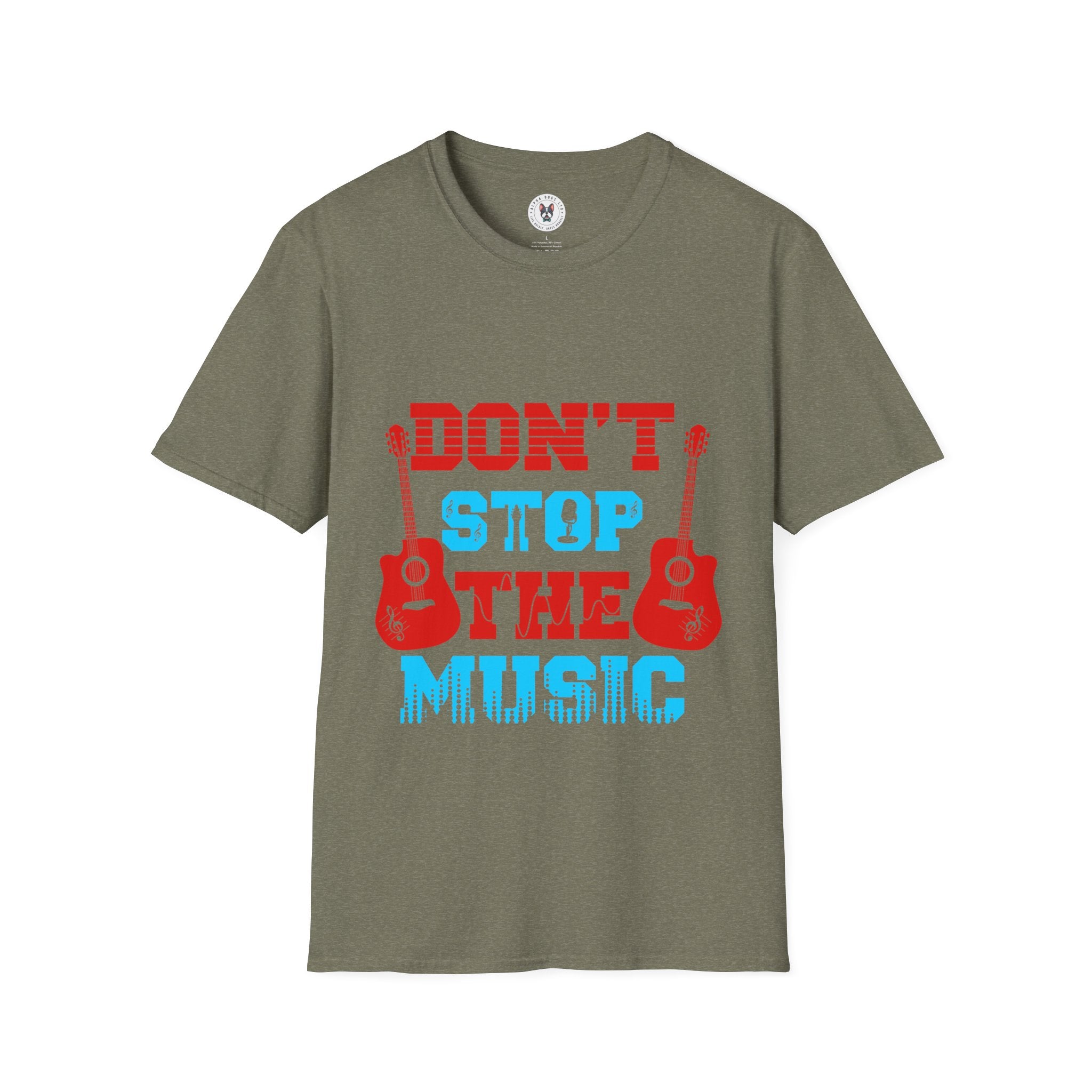 "Don't Stop The Music" Unisex Soft style T-Shirt