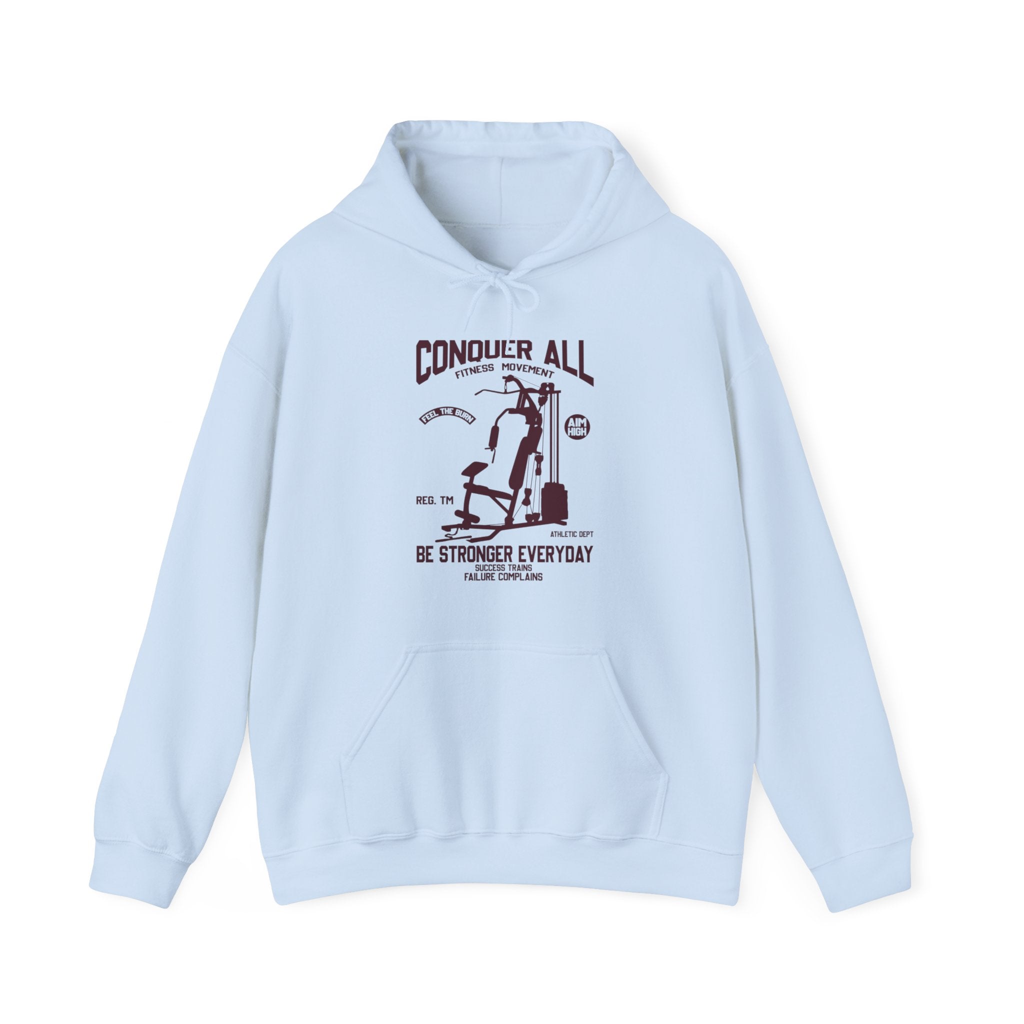 "Conquer All Be Stronger Everyday" Unisex Heavy Blend™ Hooded Sweatshirt