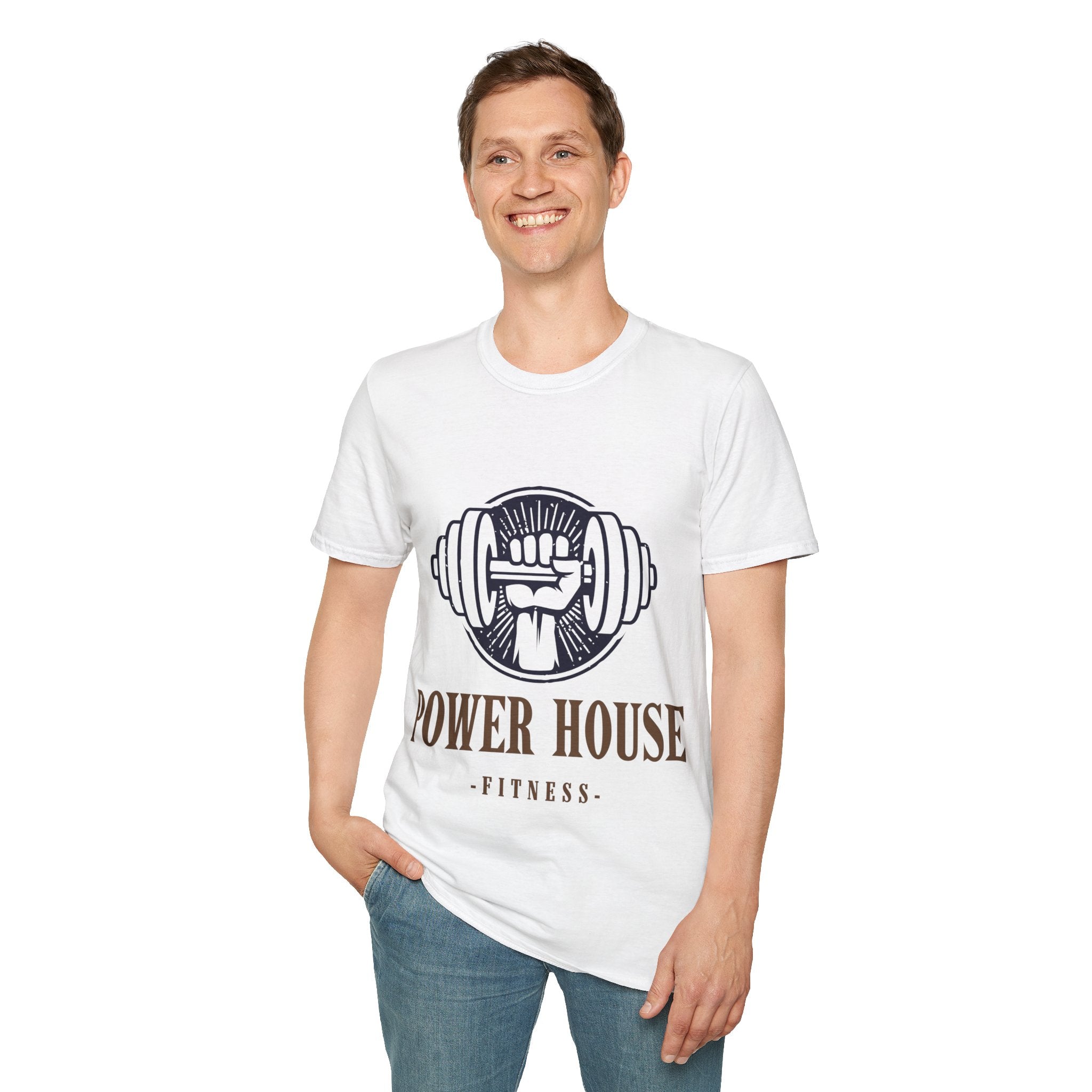 "Power House Fitness" Unisex Soft style T-Shirt