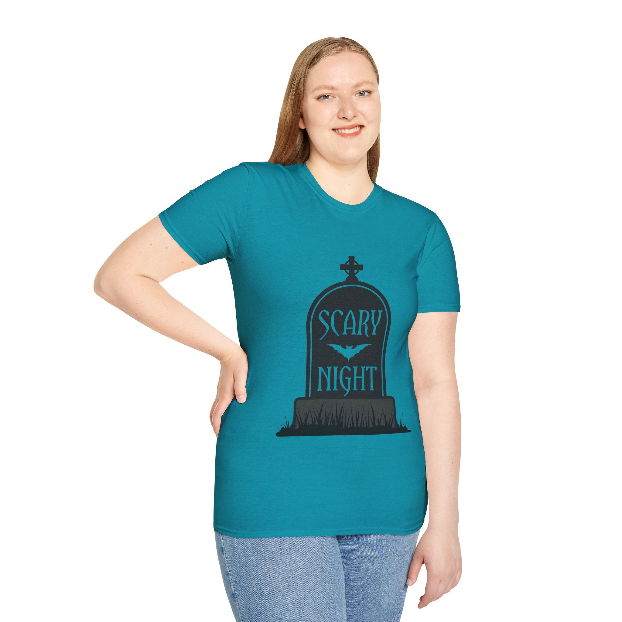 "SCARY NIGHT" Unisex Soft style T-Shirt