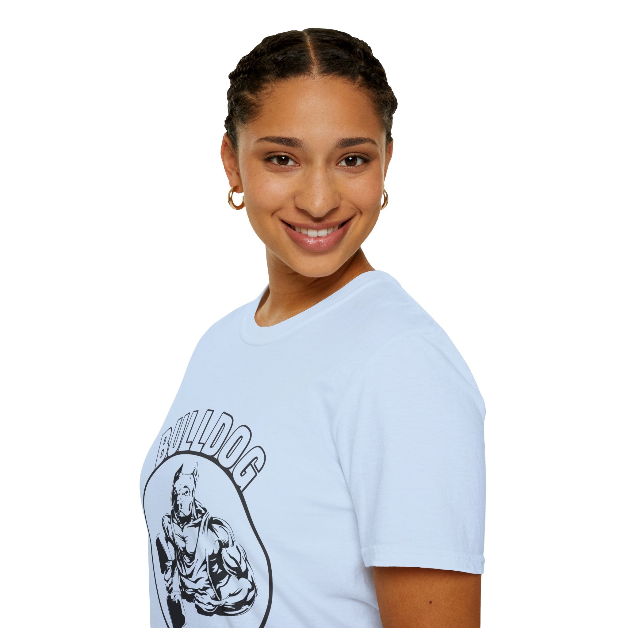 "BullDog Fitness Club" Unisex Soft style T-Shirt