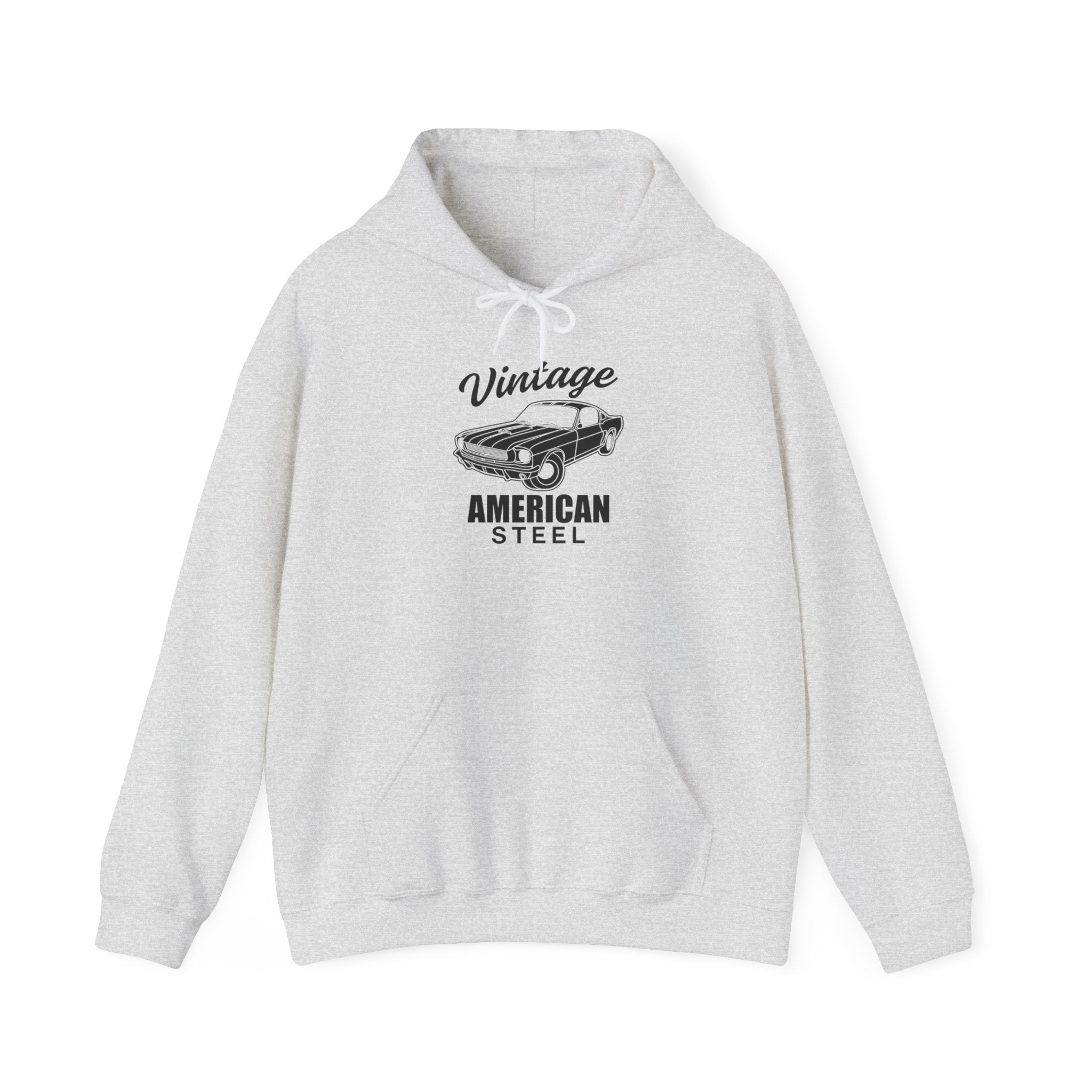 "VINTAGE AMERICAN STEEL" Unisex Heavy Blend™ Hooded Sweatshirt