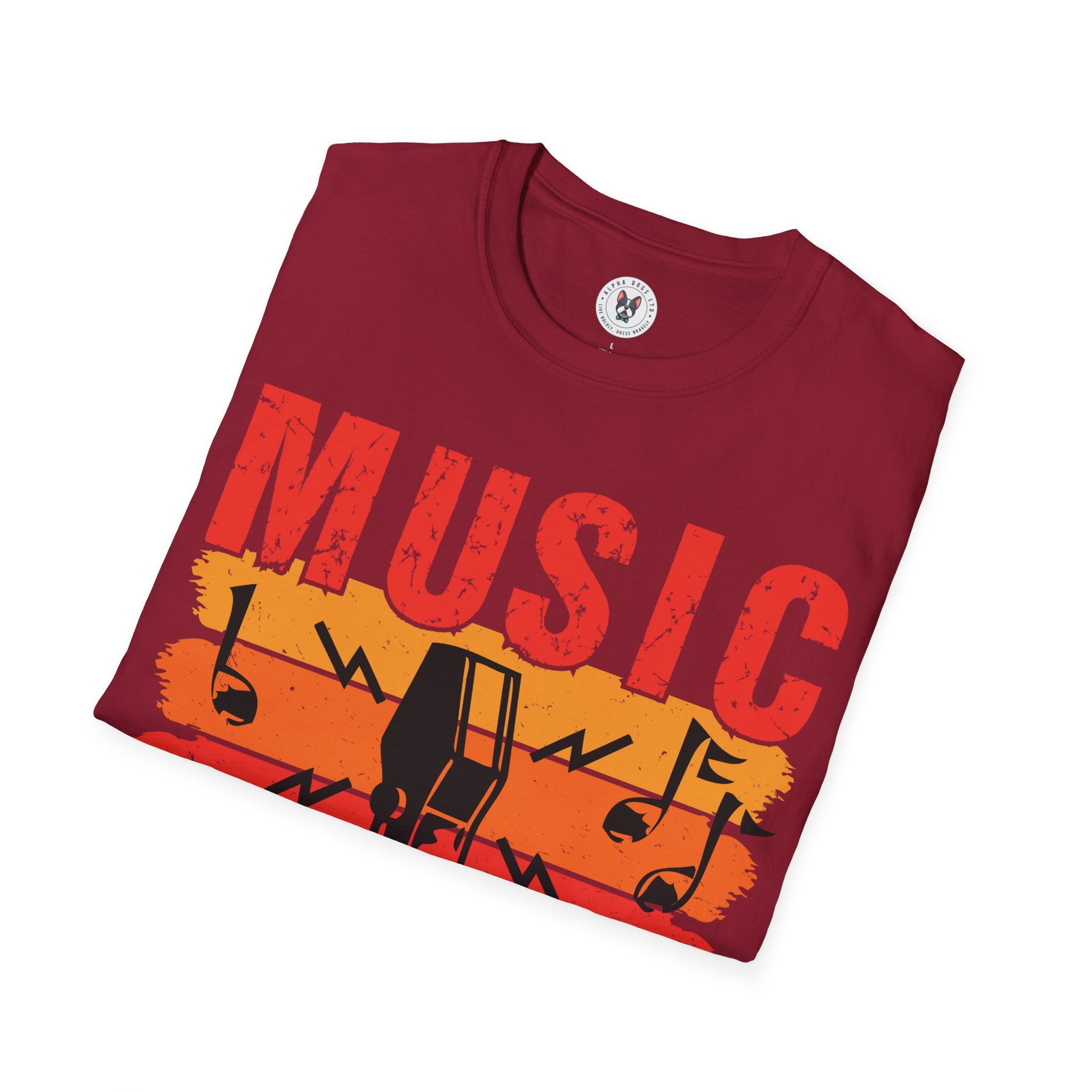 "Music Can Change The World"Unisex Soft style T-Shirt