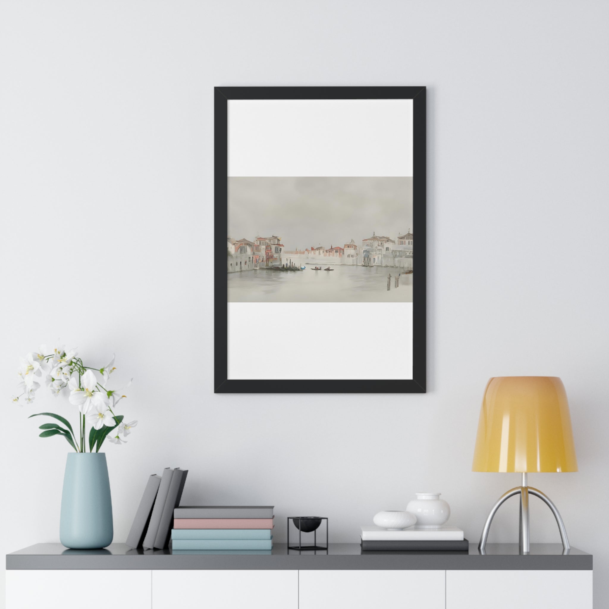 "ARCHITECTURE" Framed Vertical Poster