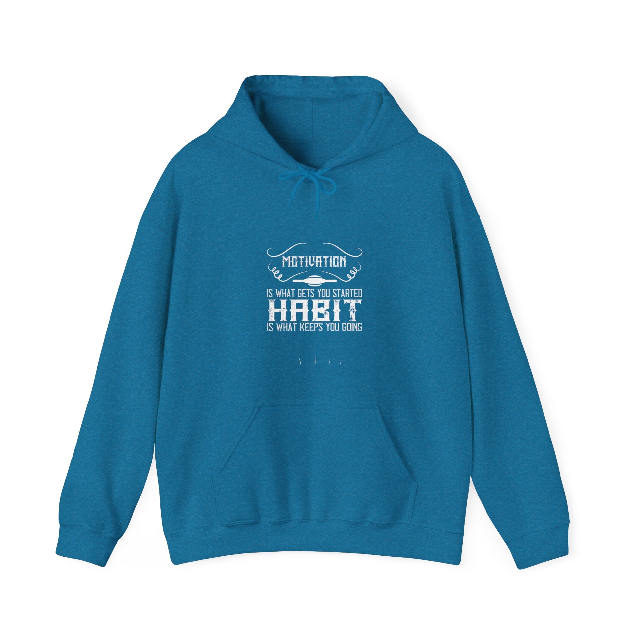 "Habit Is What Keeps You Going" Unisex Heavy Blend™ Hooded Sweatshirt