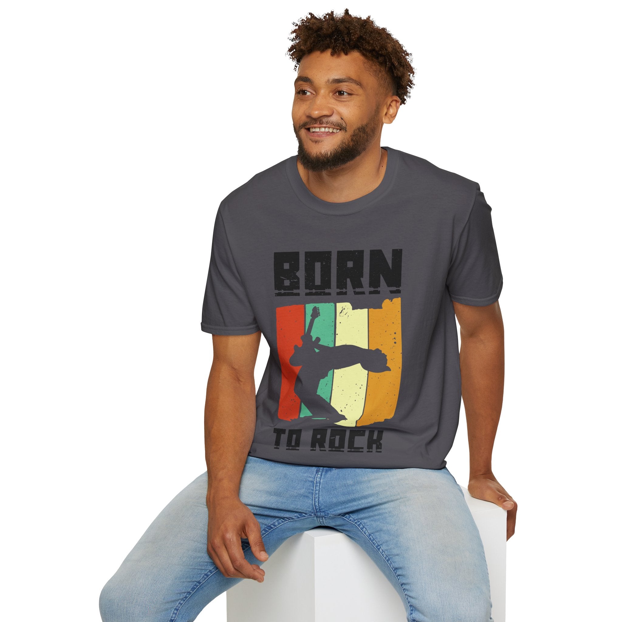 "Born To Rock"  Unisex Soft style T-Shirt