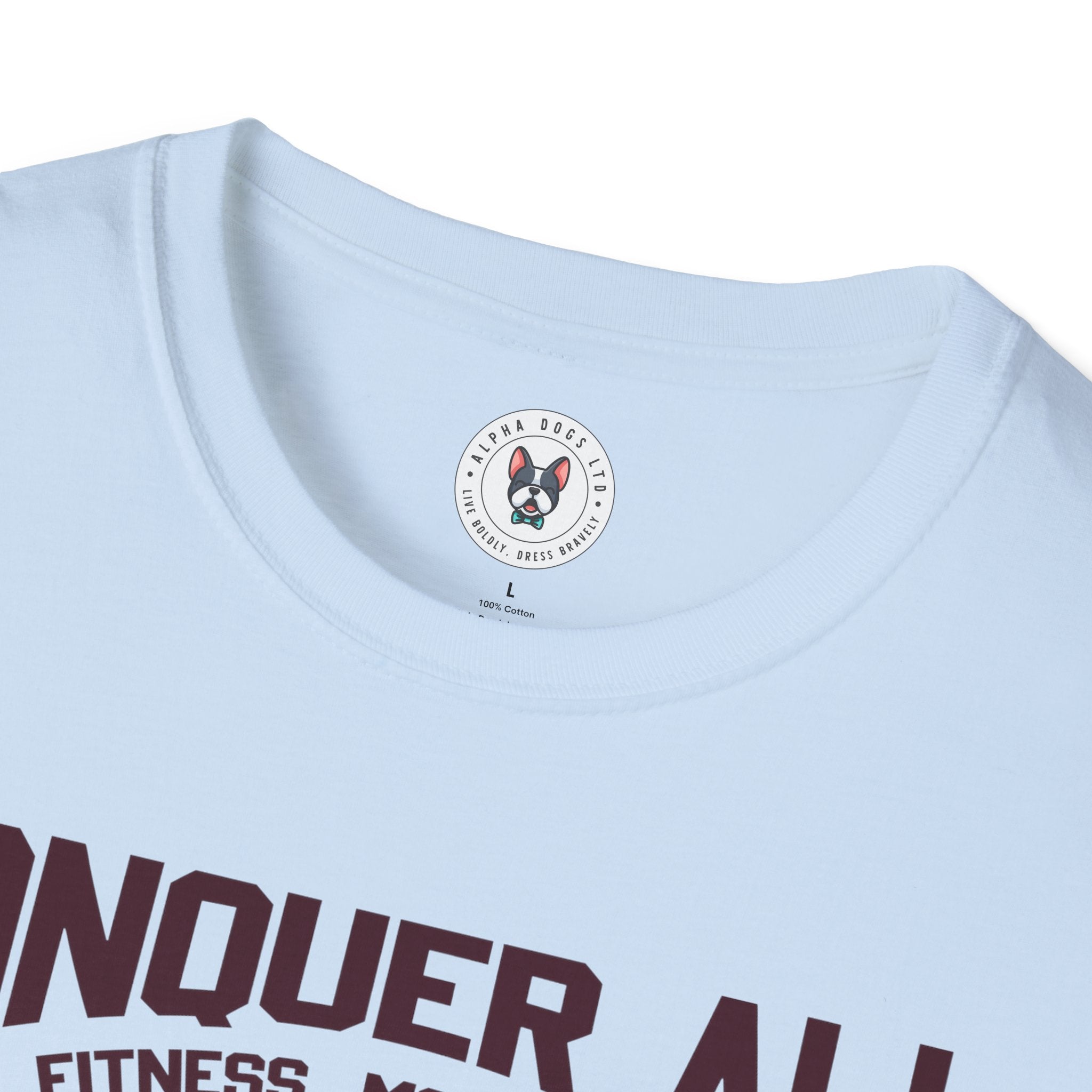 "Conquer All Be Stronger Everyday" Unisex Soft style T-Shirt