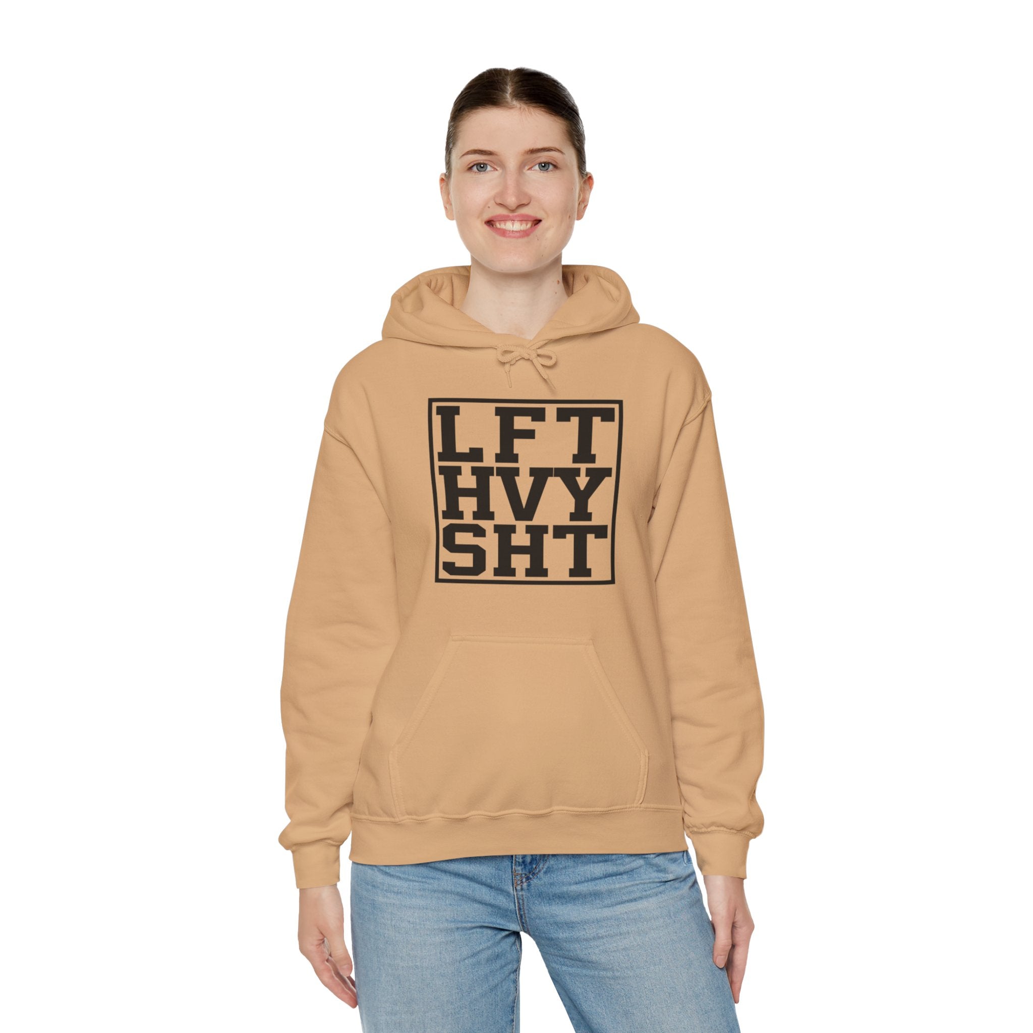 "Lift Heavy Shit" Unisex Heavy Blend™ Hooded Sweatshirt