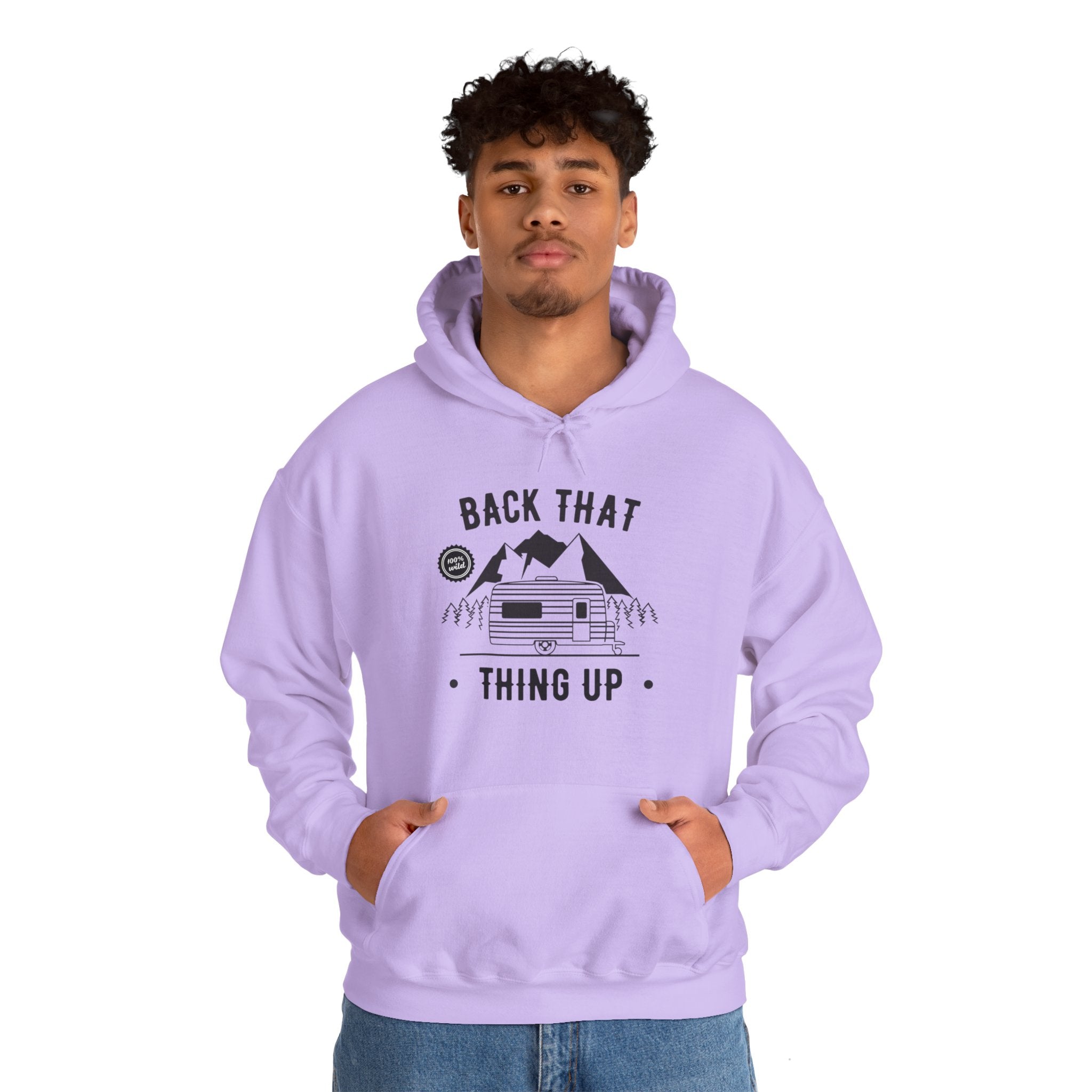 "Back That Thing Up" Unisex Heavy Blend™ Hooded Sweatshirt